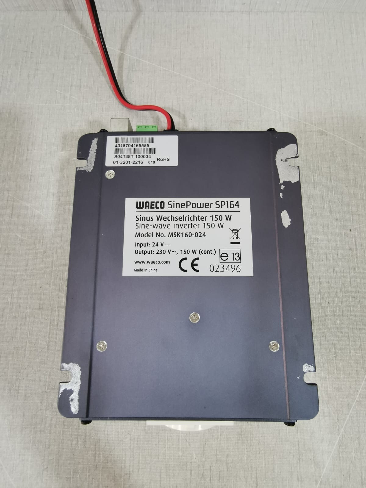 WAECO MSK160-024 WAECO SinePower SP164 MSK160-024 2