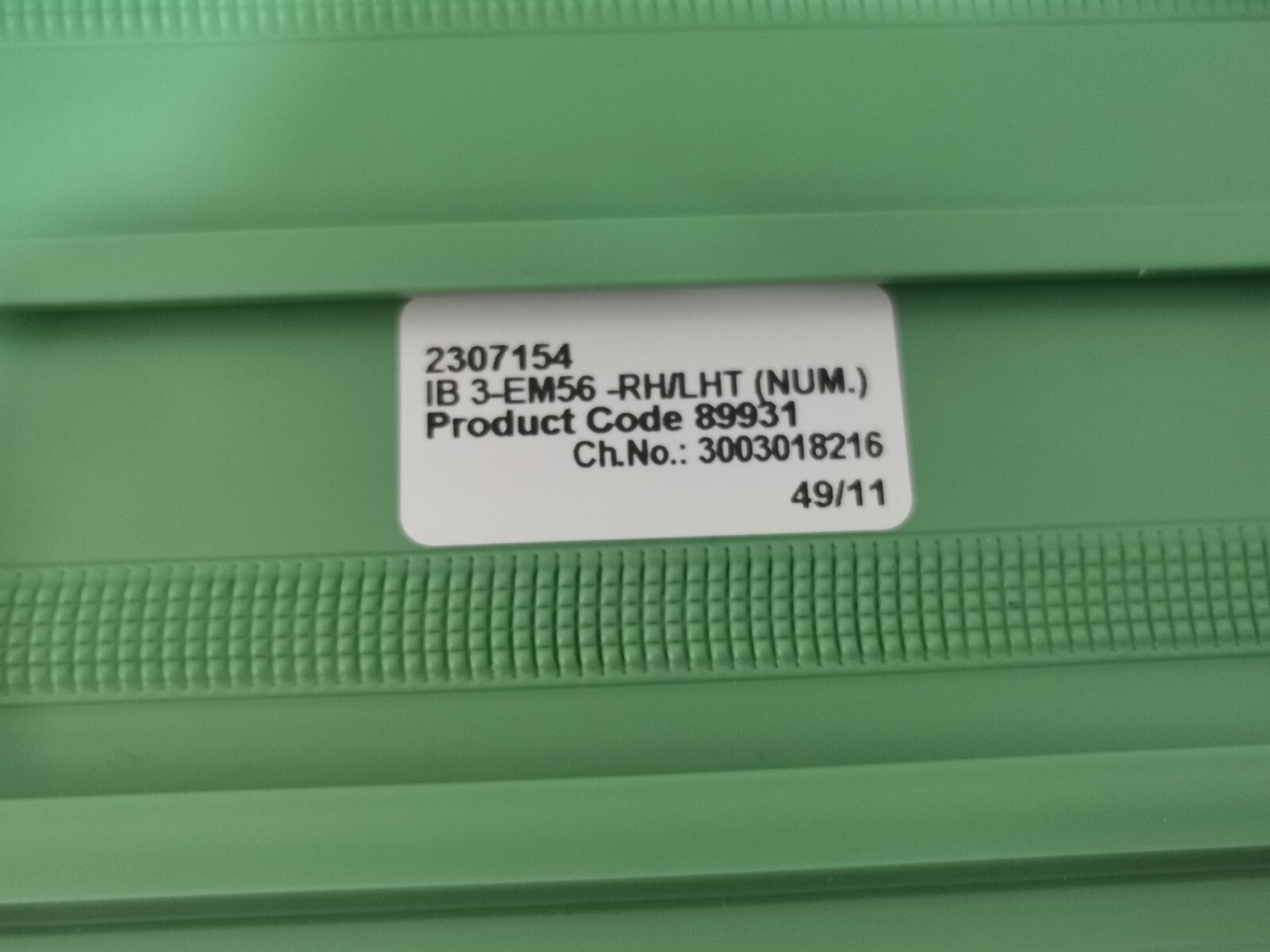 Phoenix Contact IB 3-EM56-RH/LHT Phoenix Contact IB 3-EM56-RH/LHT Radikor-Almere 99931 Interconnection Module 7