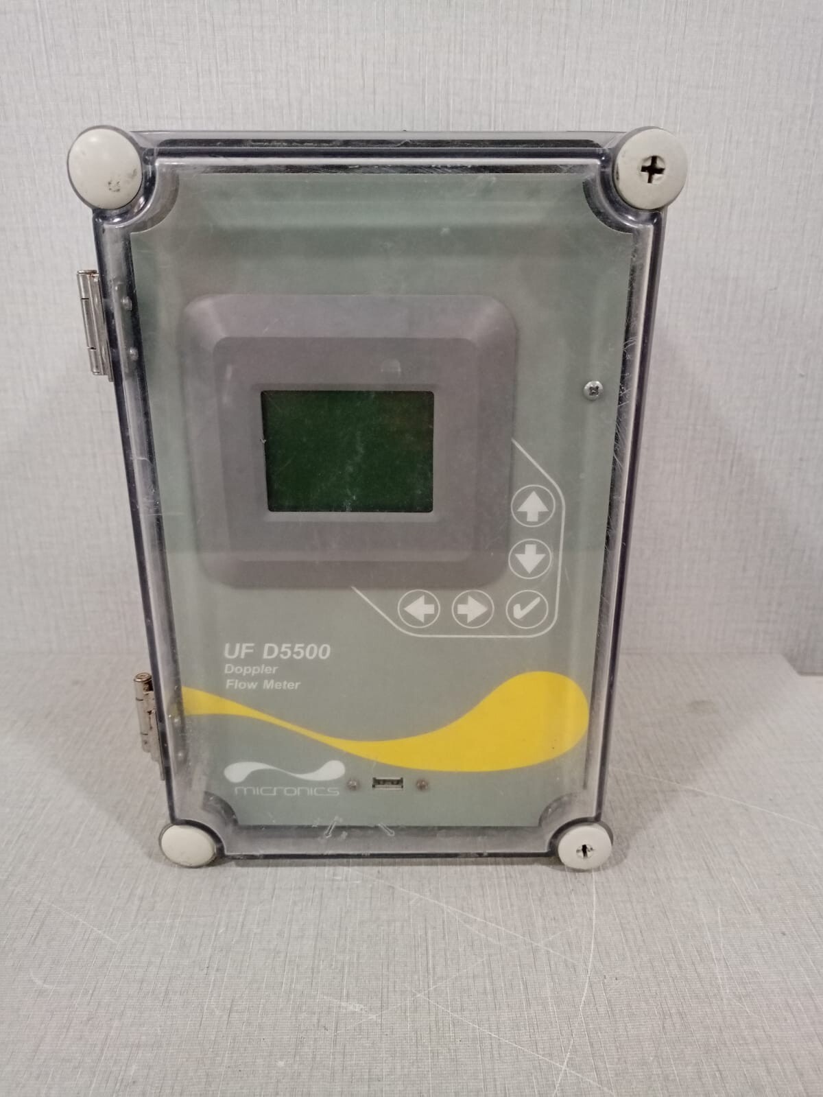 Micronics UF D5500 Micronics UF D5500 100-240VAC 50/60HZ 30W Doppler Flow Meter 5