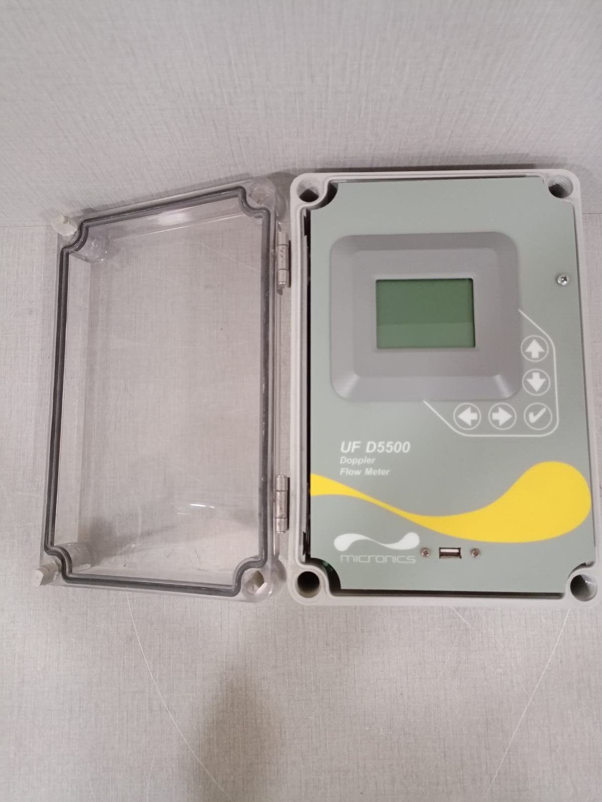 Micronics UF D5500 Micronics UF D5500 100-240VAC 50/60HZ 30W Doppler Flow Meter 6