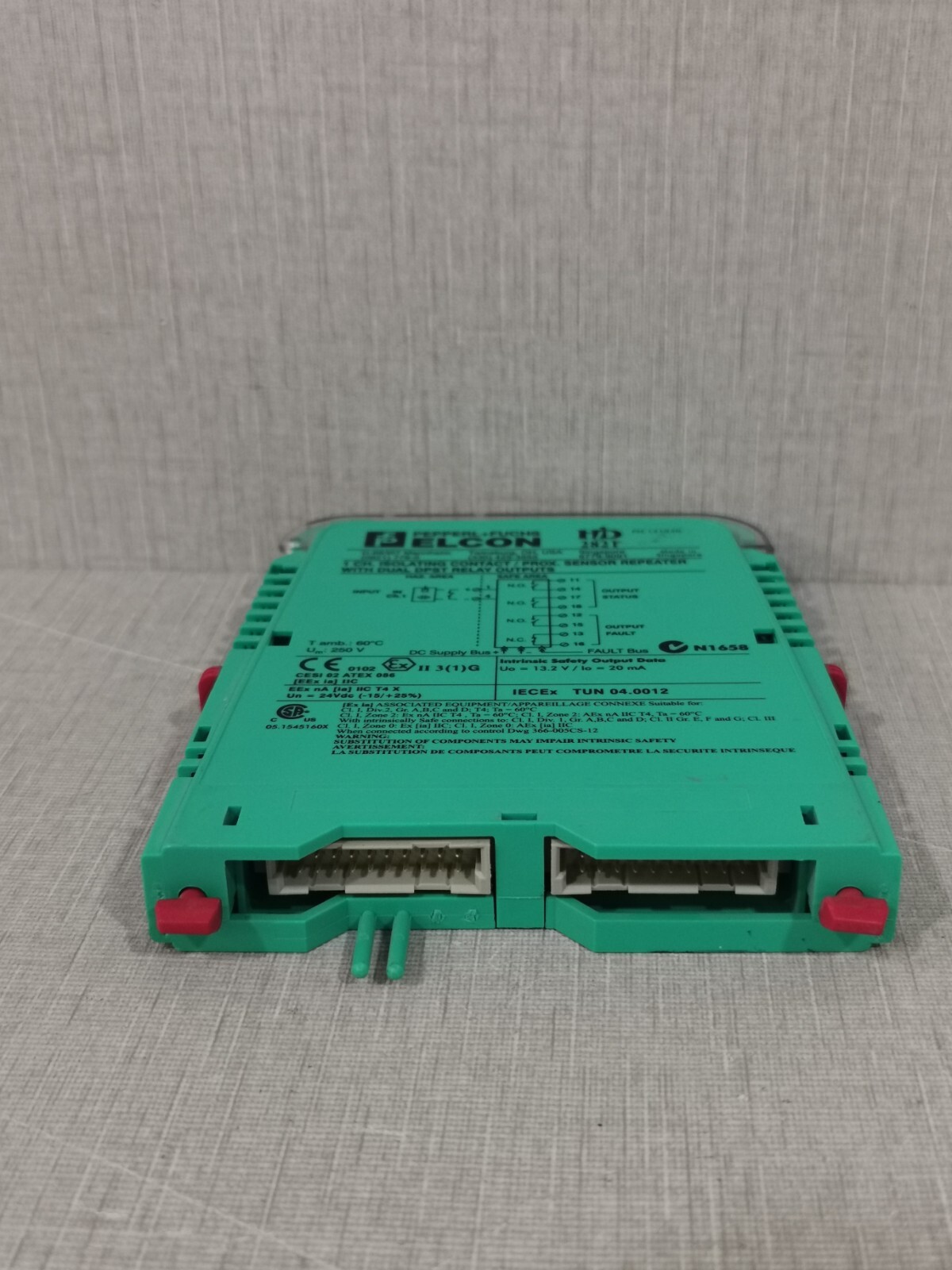 Pepperl+Fuchs HID-2821 PEPPERL+FUCHS ELCON HiD 2821 1 CH. ISOLATING CONTACT Part No.121540 5