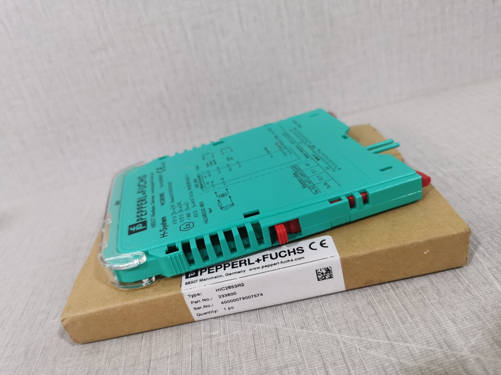 Pepperl+Fuchs HIC2853R2 PEPPERL+FUCHS H-System HiC2853R2 Part No.233600 AMPLIFIER 4