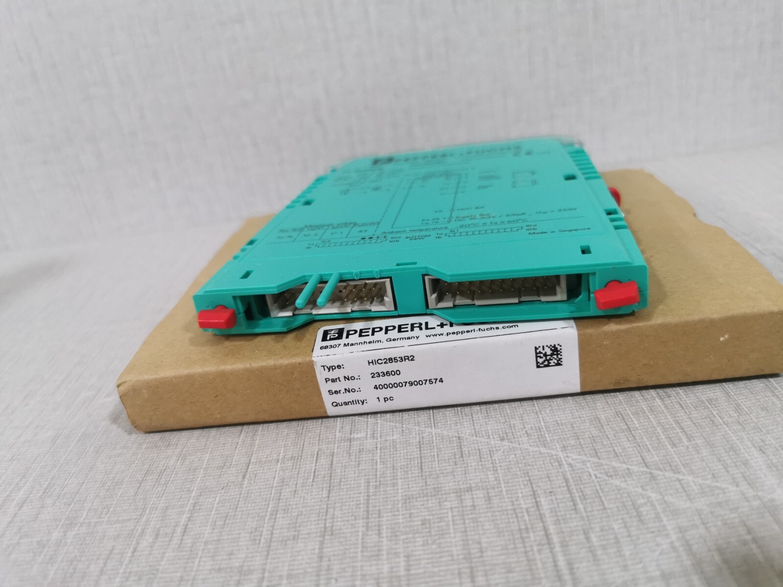 Pepperl+Fuchs HIC2853R2 PEPPERL+FUCHS H-System HiC2853R2 Part No.233600 AMPLIFIER 5