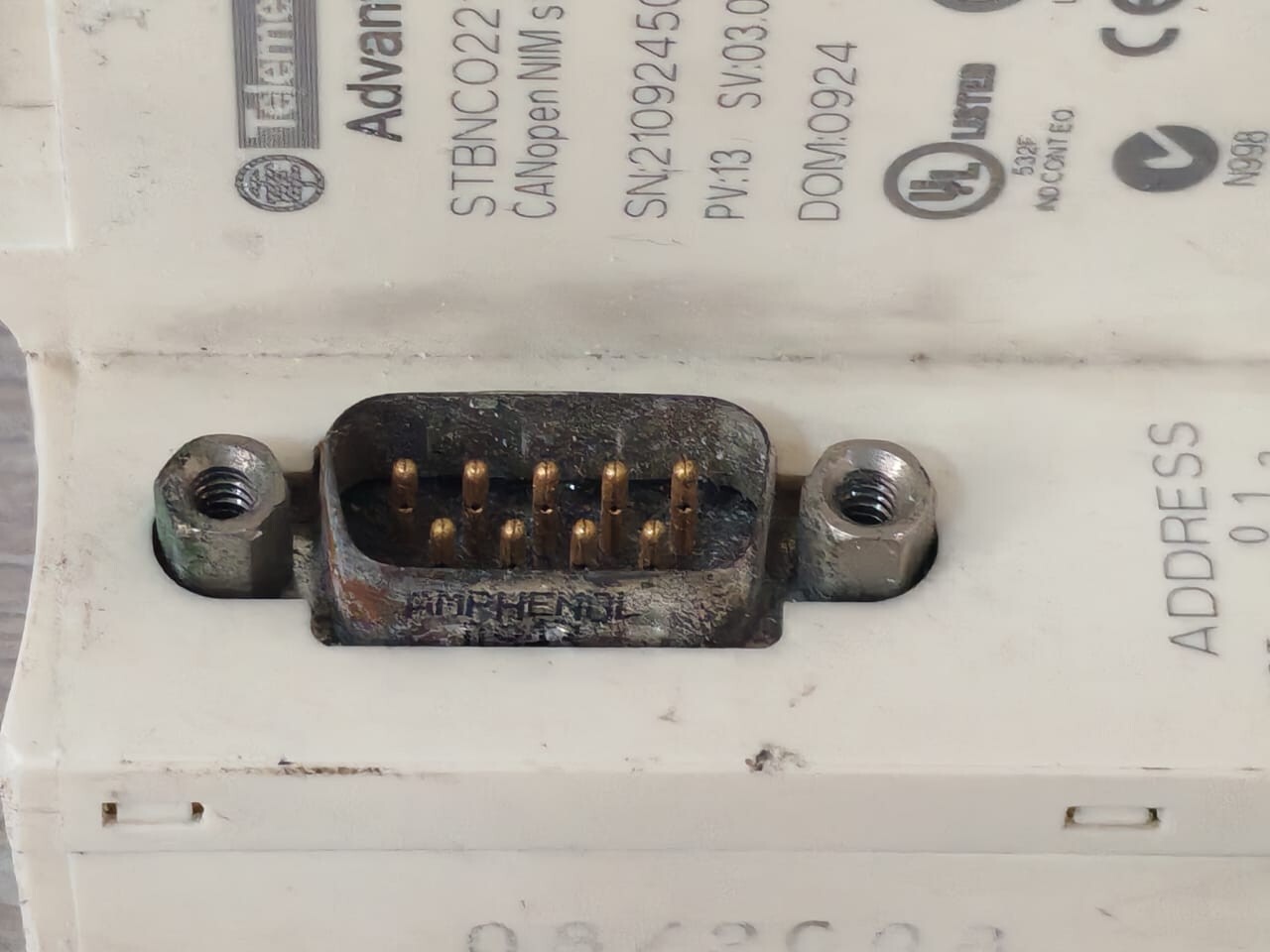 Schneider Electric STBNCO2212 Telemecanique Advantys by Schneider Electric STBNCO2212 Interface Module 3