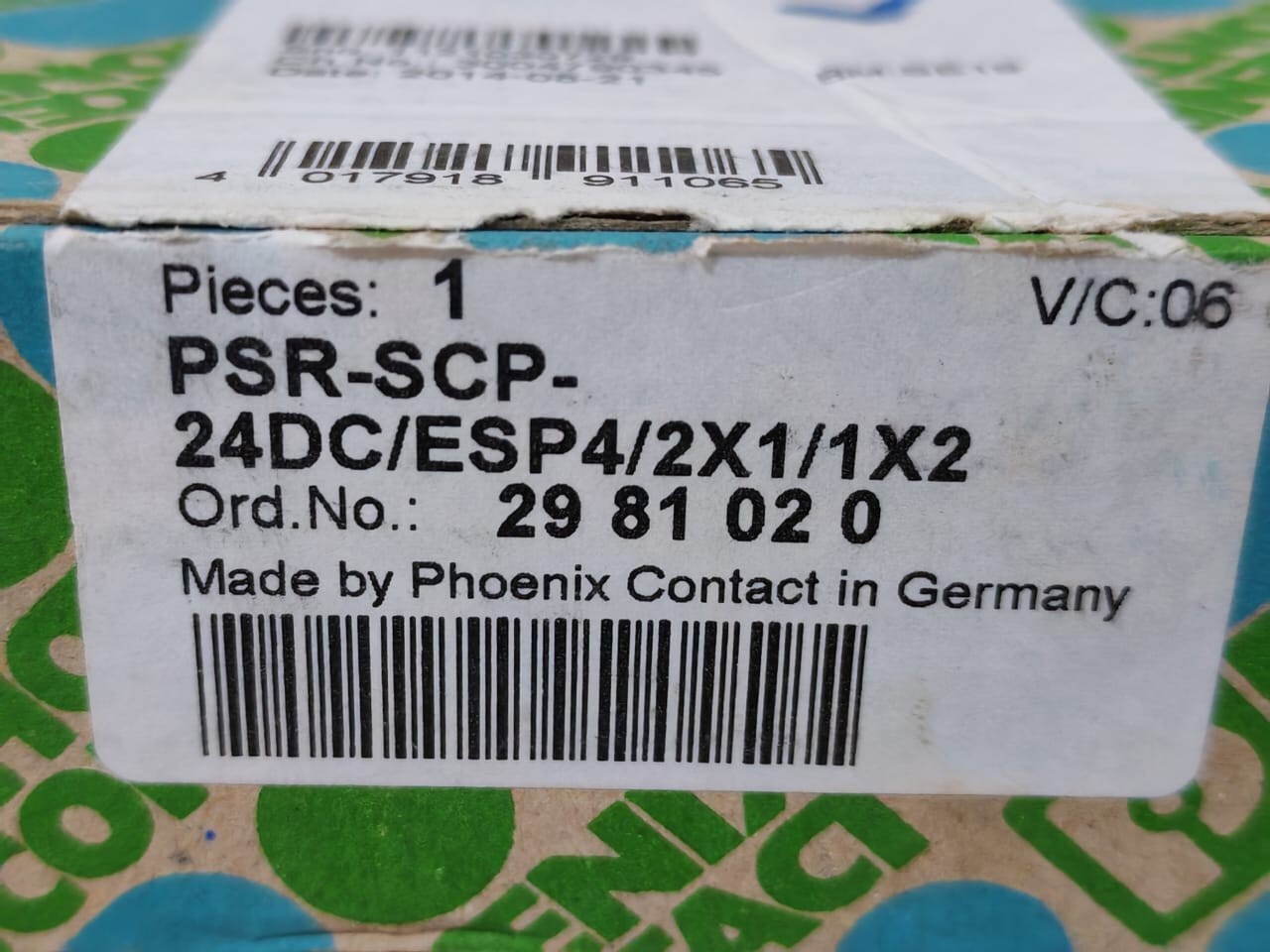 Phoenix Contact SCP-24DC PHOENIX CONTACT PSR-ESP4 SAFETY RELAYS PSR-SCP-24DC/ESP4/2X1/1X2 9