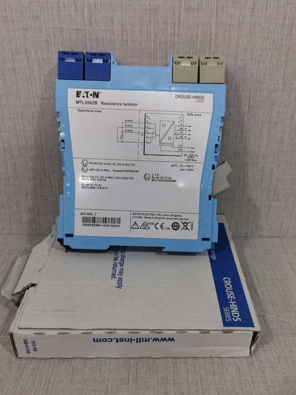 Eaton MTL5582B EATON MTL5582B Resistance Isolator 2