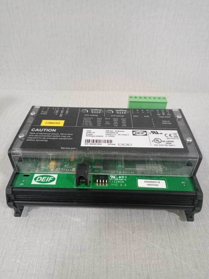 DEIF IOM-230 DEIF IOM 230-IO Module 5