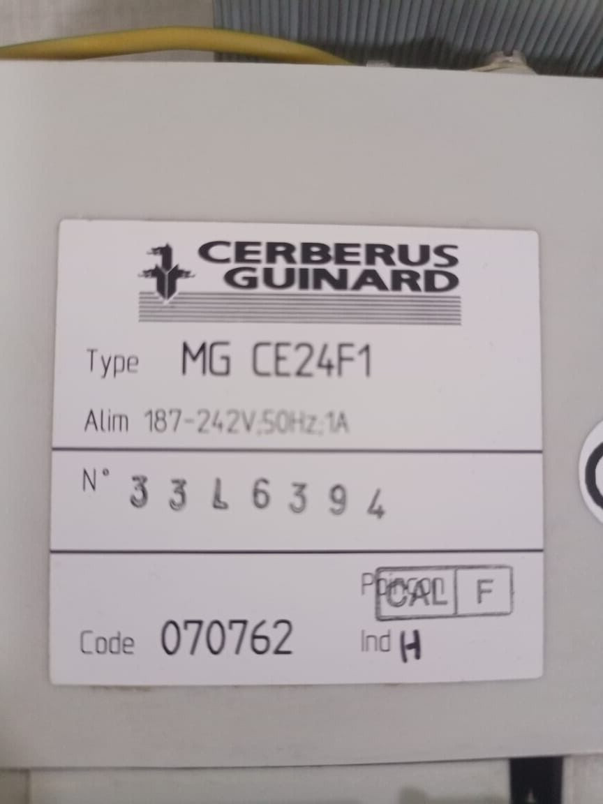 CERBERUS GUINARD CE24F1 CERBERUS GUINARD MG CE24F1 Fire Safety 2