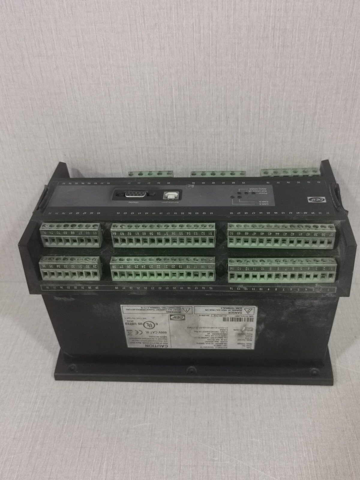 GE AGC/GS/3.5-GENERATOR DEIF AGC/GS/3.5-Generator 02 Controller 100113880.10 Without Lock 2