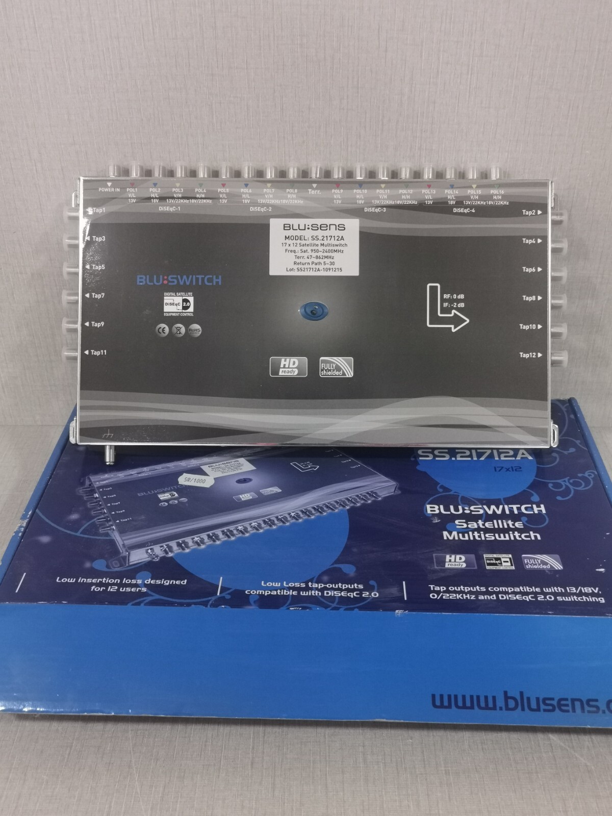 BLUSENS SS.21712A BLUSENS SS.21712A Satellite Multiswitch 2