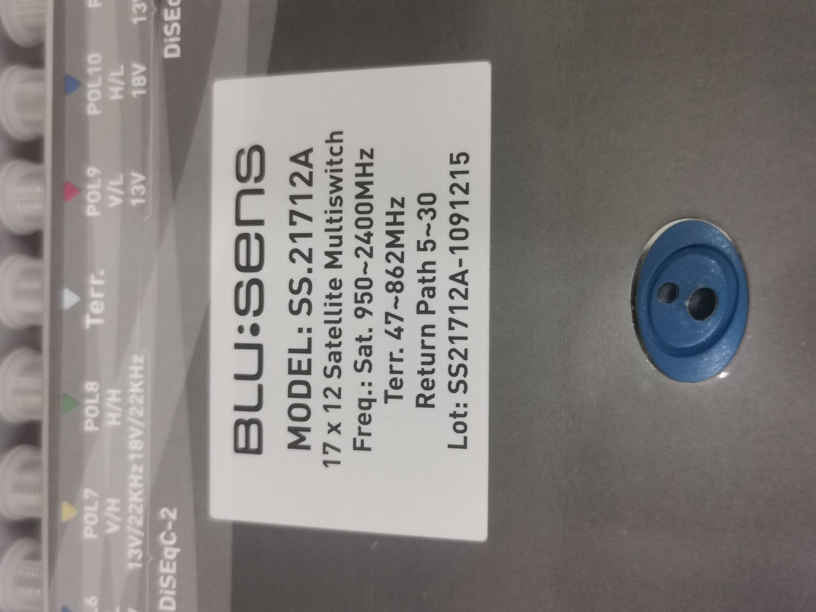 BLUSENS SS.21712A BLUSENS SS.21712A Satellite Multiswitch 4