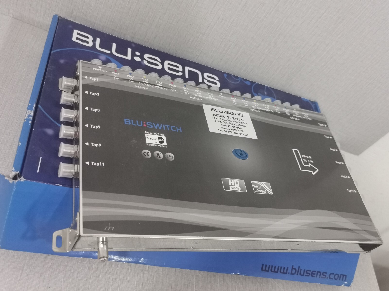 BLUSENS SS.21712A BLUSENS SS.21712A Satellite Multiswitch 6
