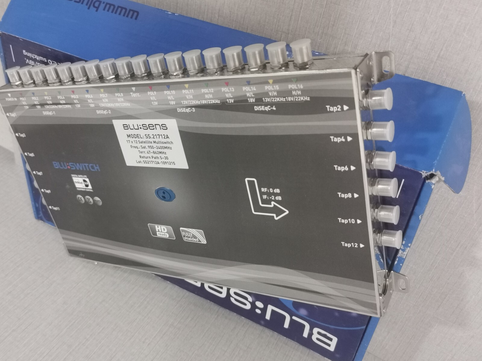 BLUSENS SS.21712A BLUSENS SS.21712A Satellite Multiswitch 7