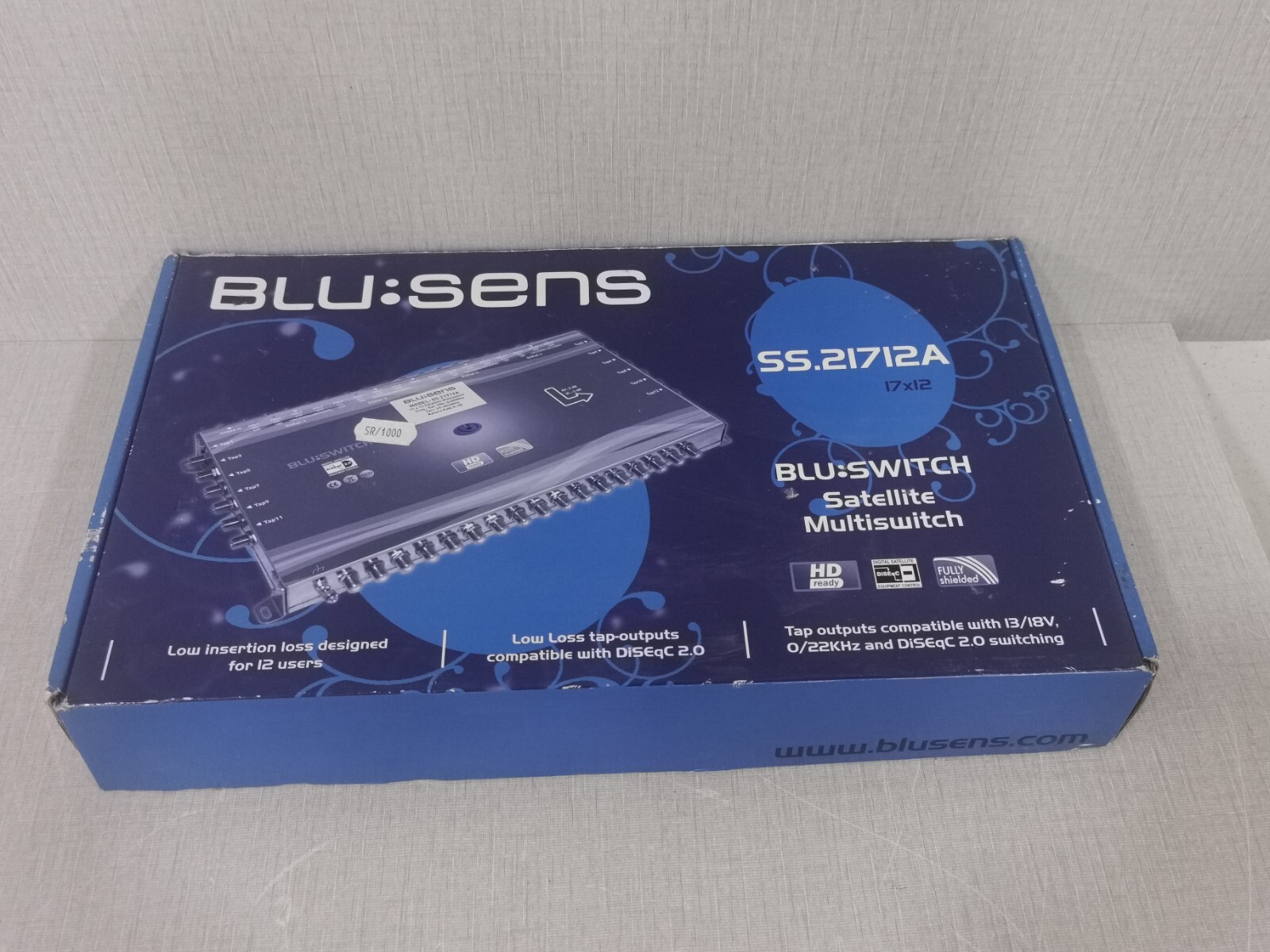 BLUSENS SS.21712A BLUSENS SS.21712A Satellite Multiswitch 8