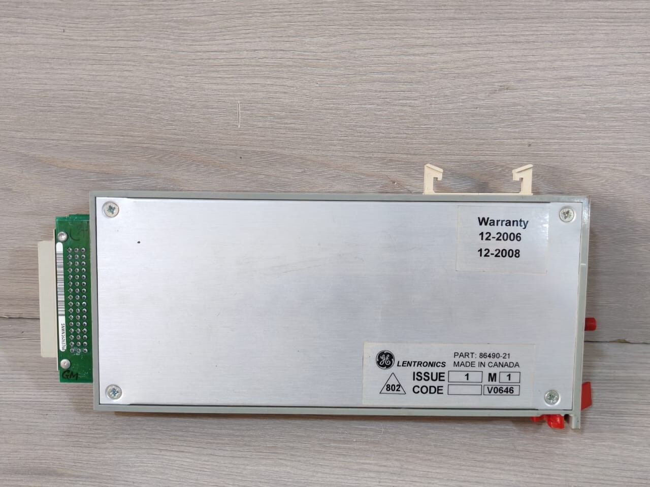 GE 86490-21 GE LENTRONICS MULTIPLEXERS 86490-21 Module 4