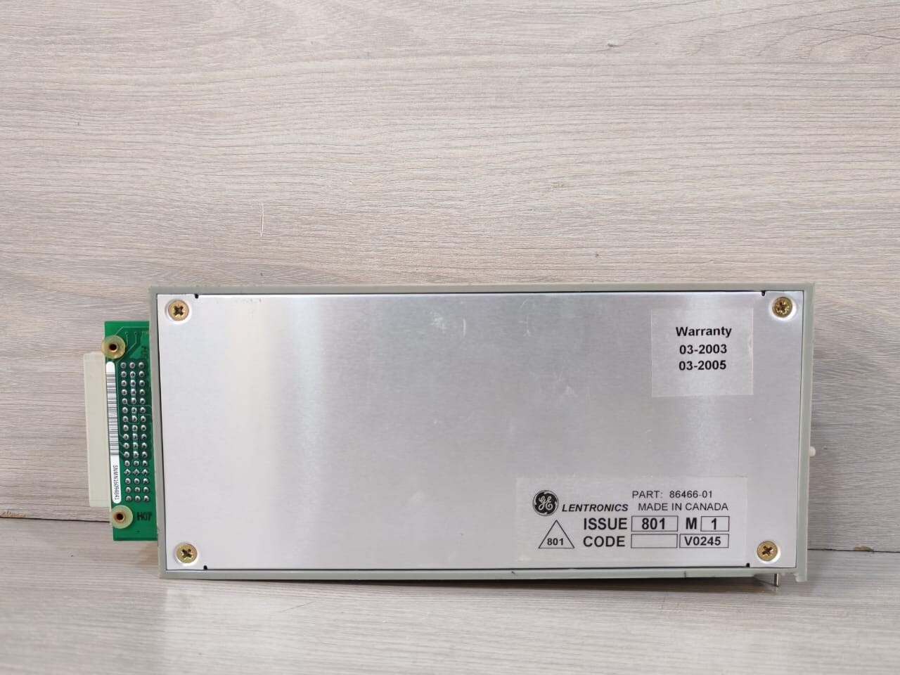 GE 86466-01 GE LENTRONICS MULTIPLEXERS 86466-01 Module 9