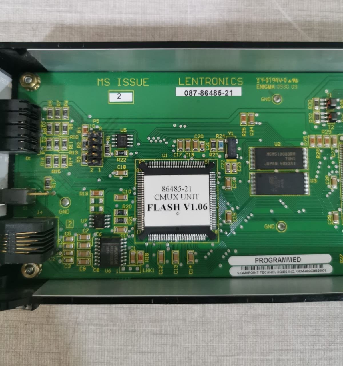 GE B86485-21 GE LENTRONICS MULTIPLEXERS B86485-21 Module 4