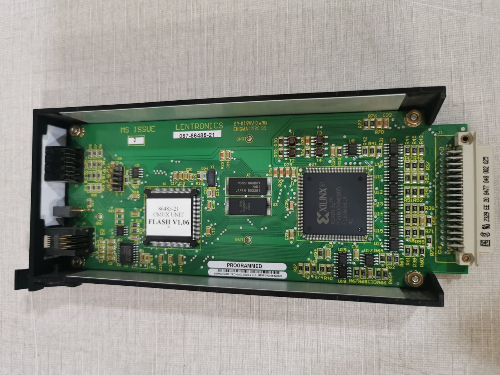 GE B86485-21 GE LENTRONICS MULTIPLEXERS B86485-21 Module 6