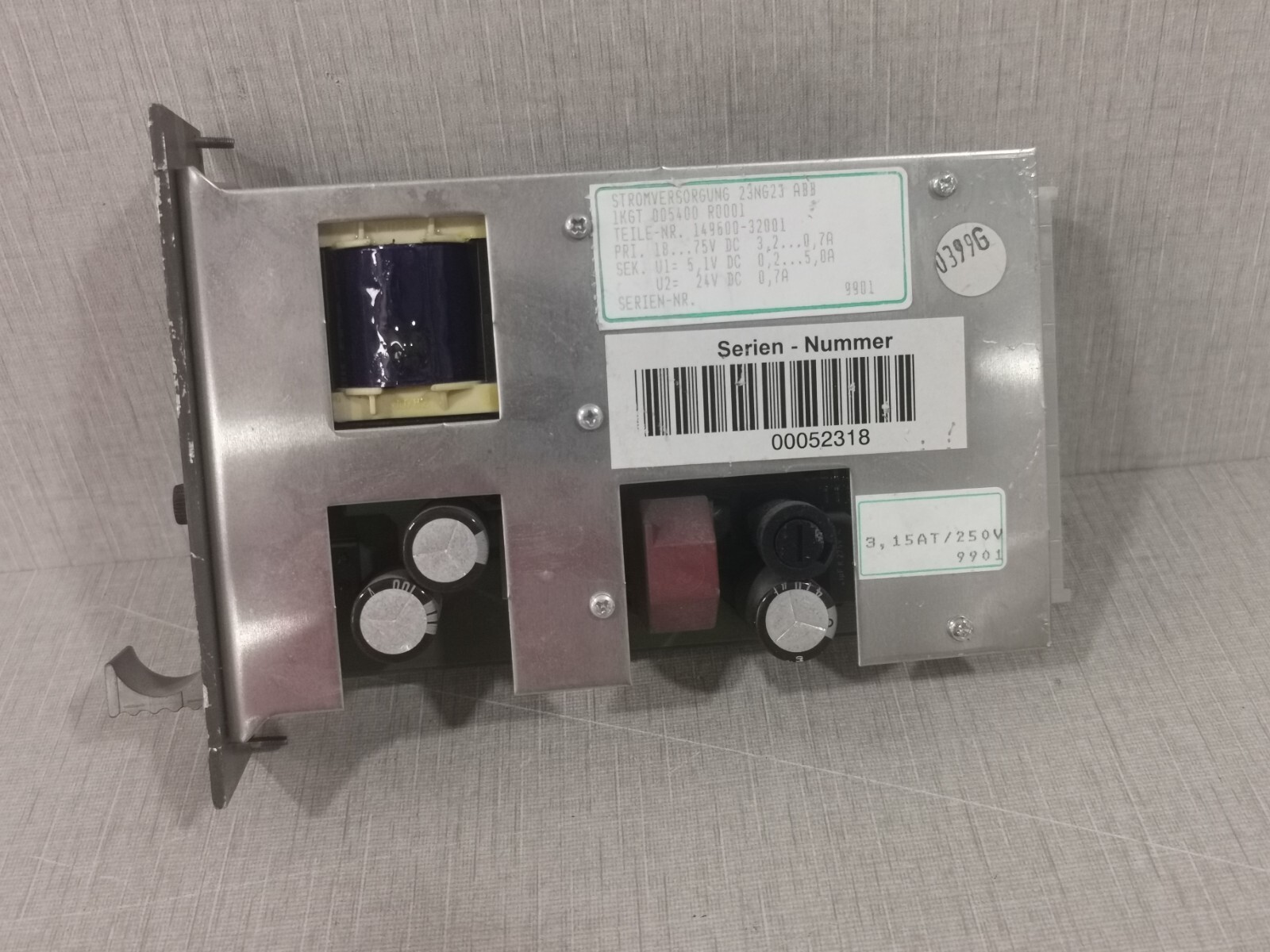 ABB NG-23 ABB STROMVERSORGUNG 23 NG 23 1KGT 005400 R0001 2
