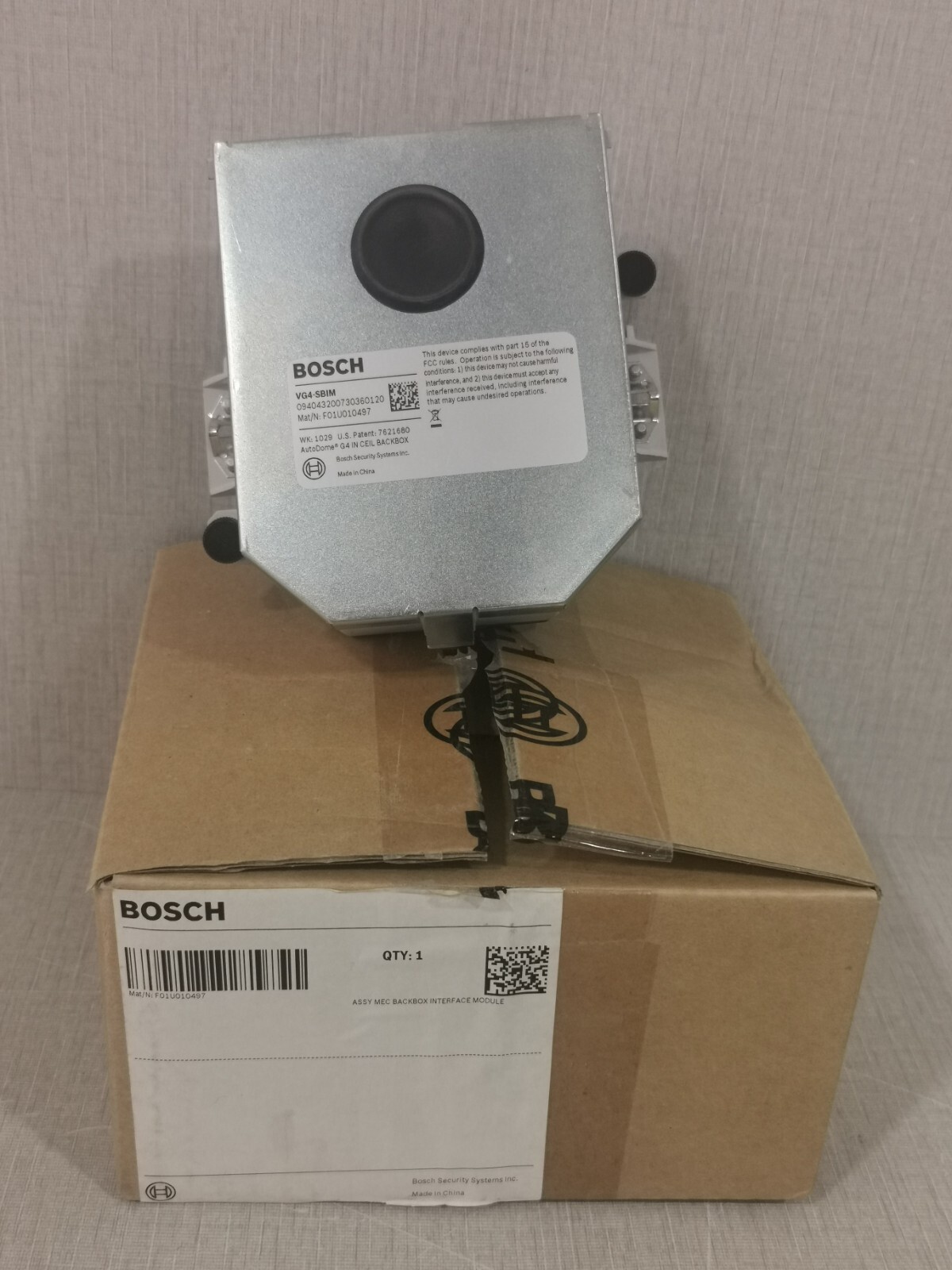 Bosch F01U010497 BOSCH VG4-SBIM F01U010497 3