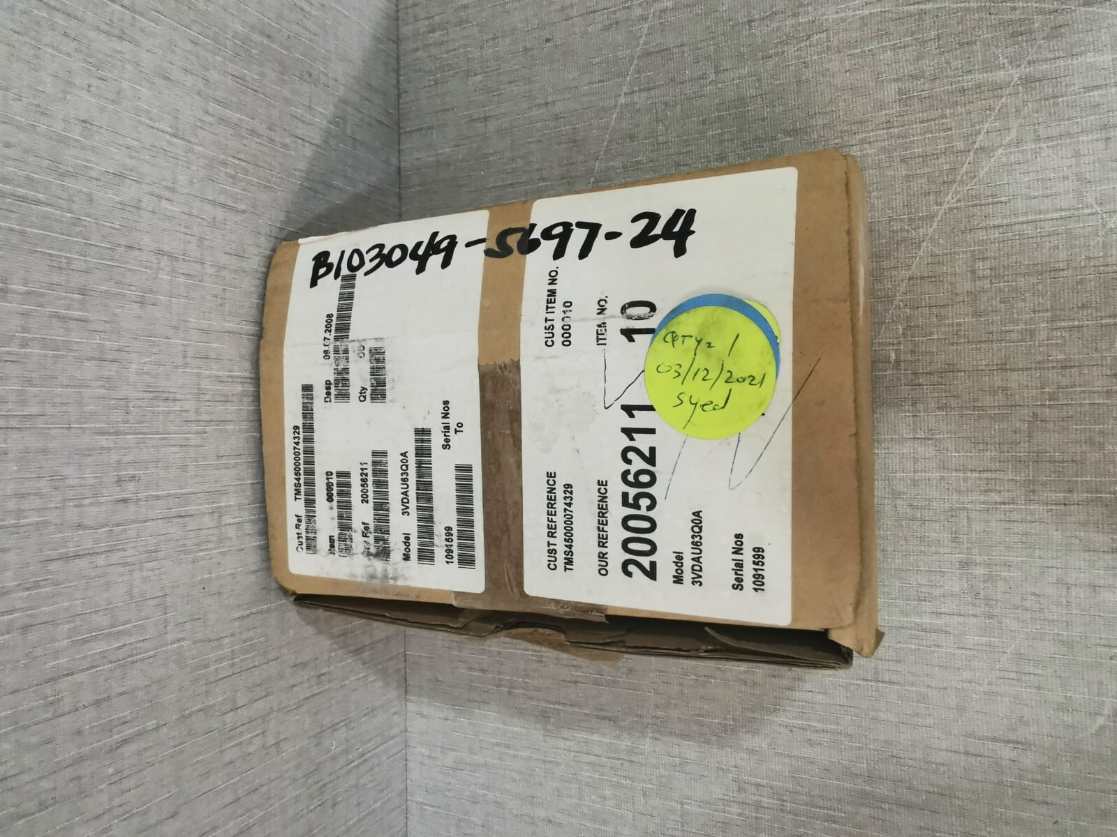 Areva ISTAT-300 AREVA Istat 300 Model 3VDAU63QOA 6