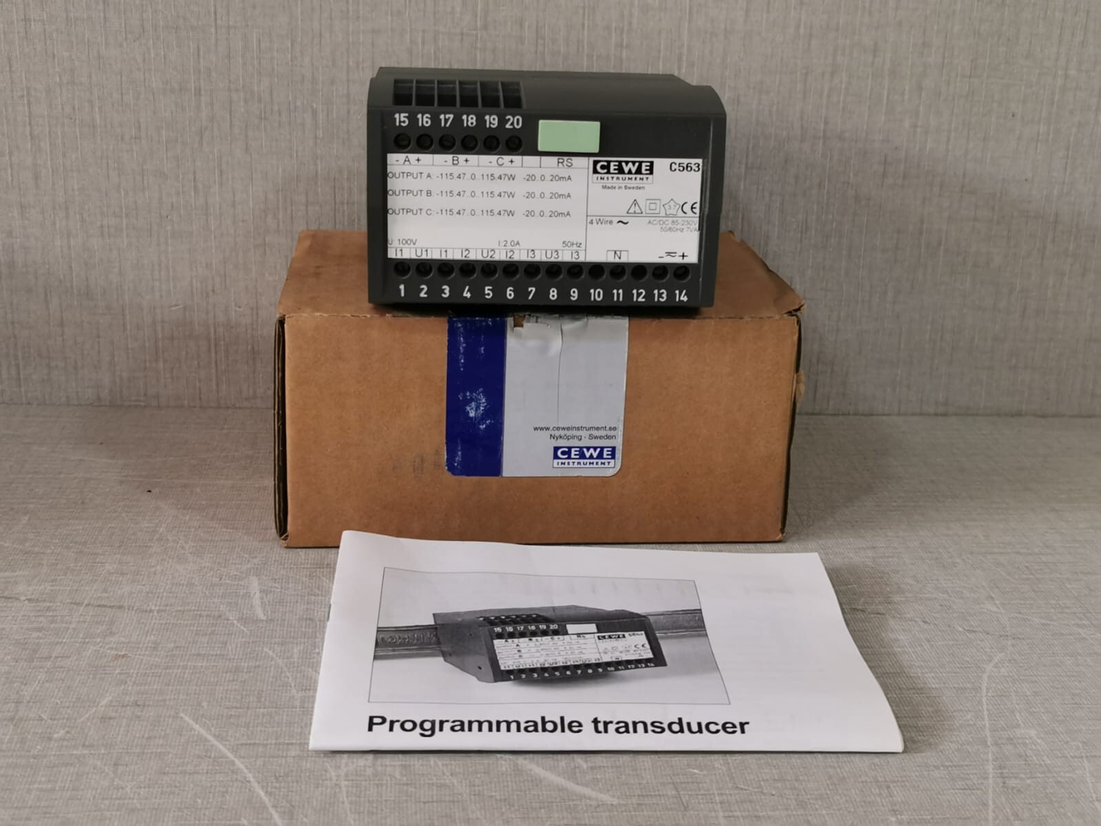 CEWE C563 Programmable Transducer