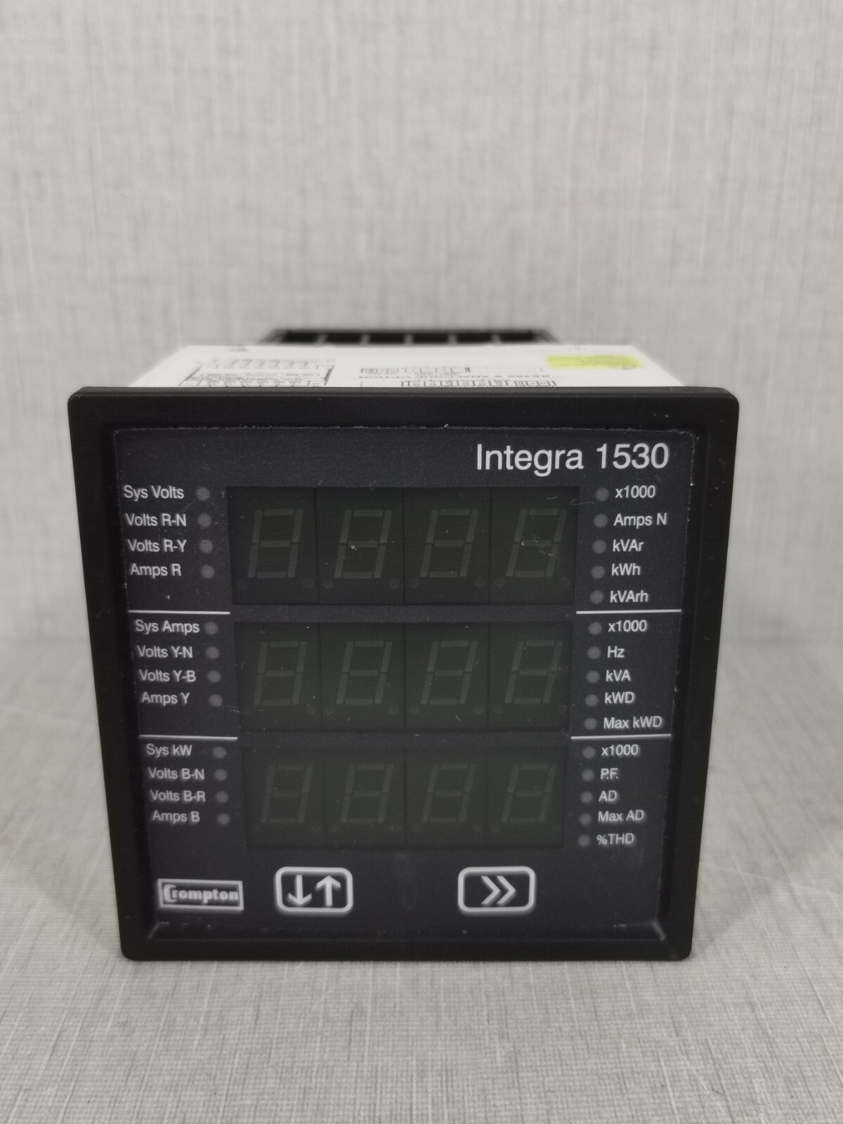 Crompton INT-1534-L-5-M-010-RY Digital Meter