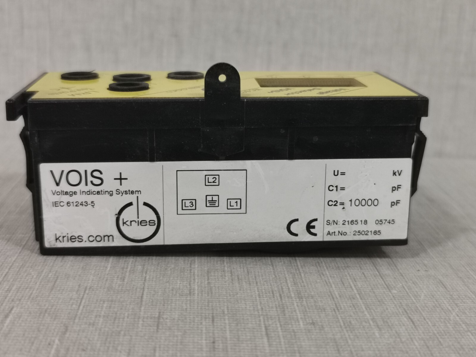 Kries Energietechnik 2502165 Kries Energietechnik VOIS + Voltage Indicating System 2502165 2