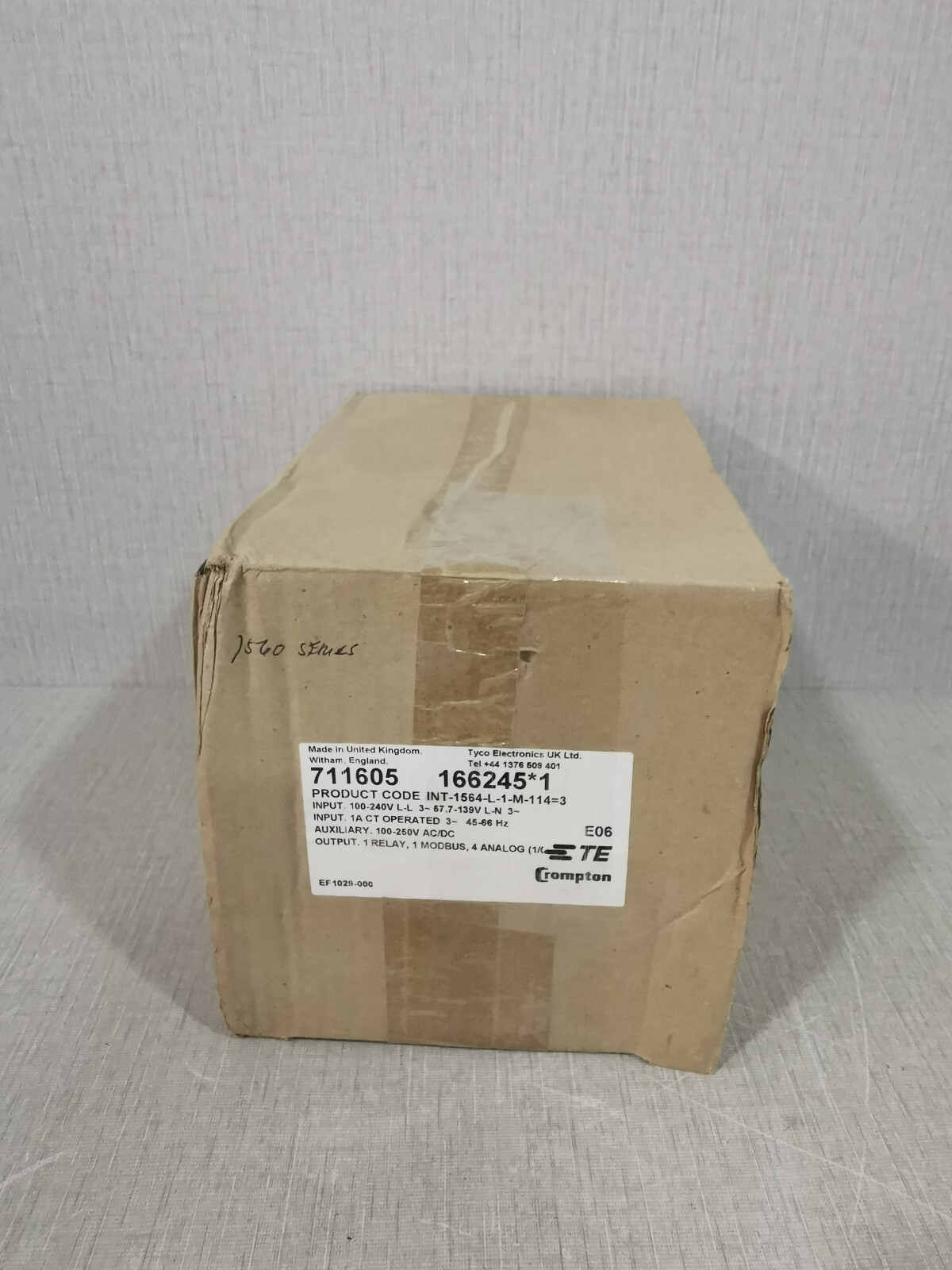 Crompton INT-1560 SERIES INT-1564-L-1-M-114=3 Crompton INT-1560 SERIES INT-1564-L-1-M-114=3 9