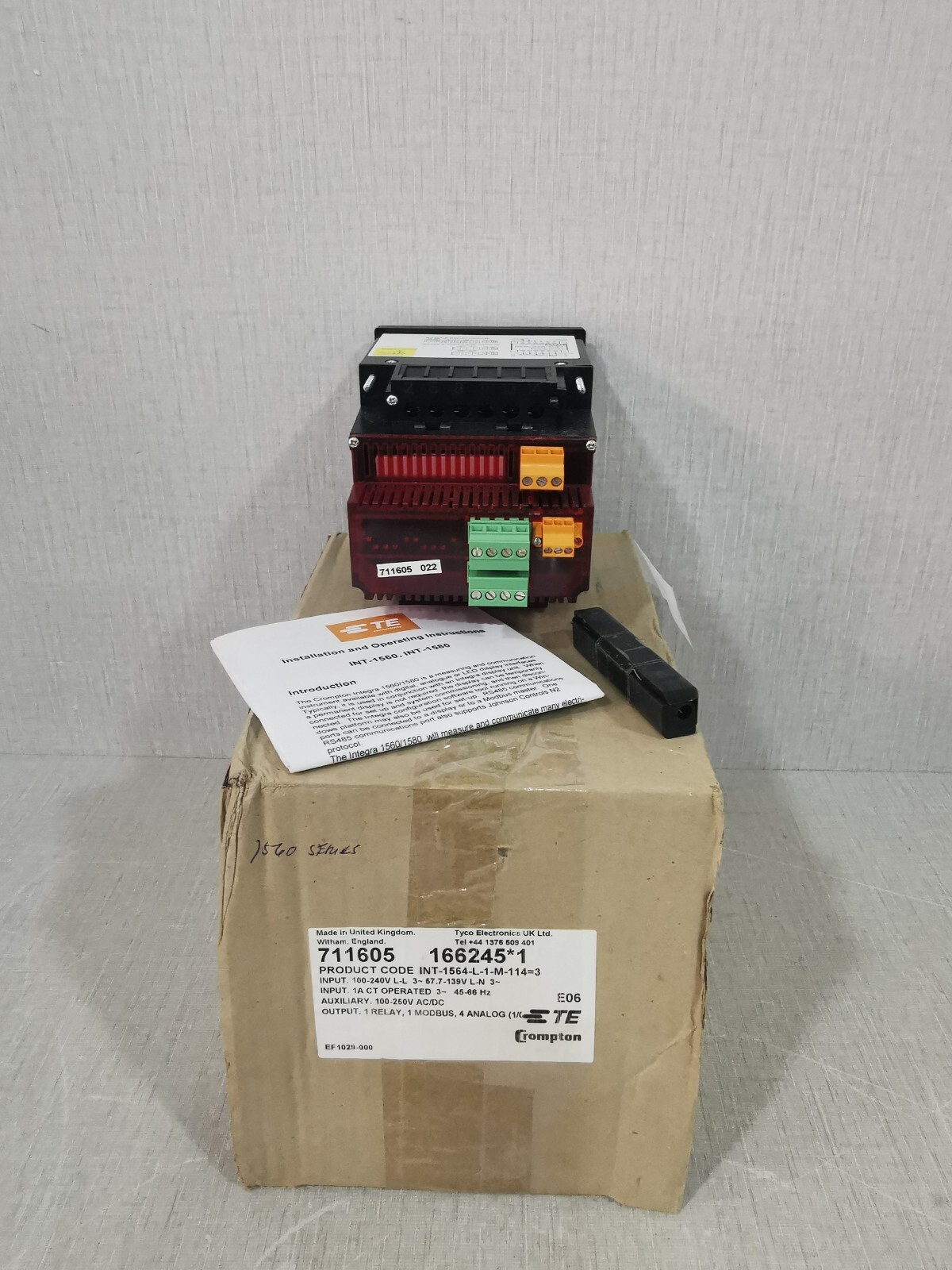 Crompton INT-1560 SERIES INT-1564-L-1-M-114=3