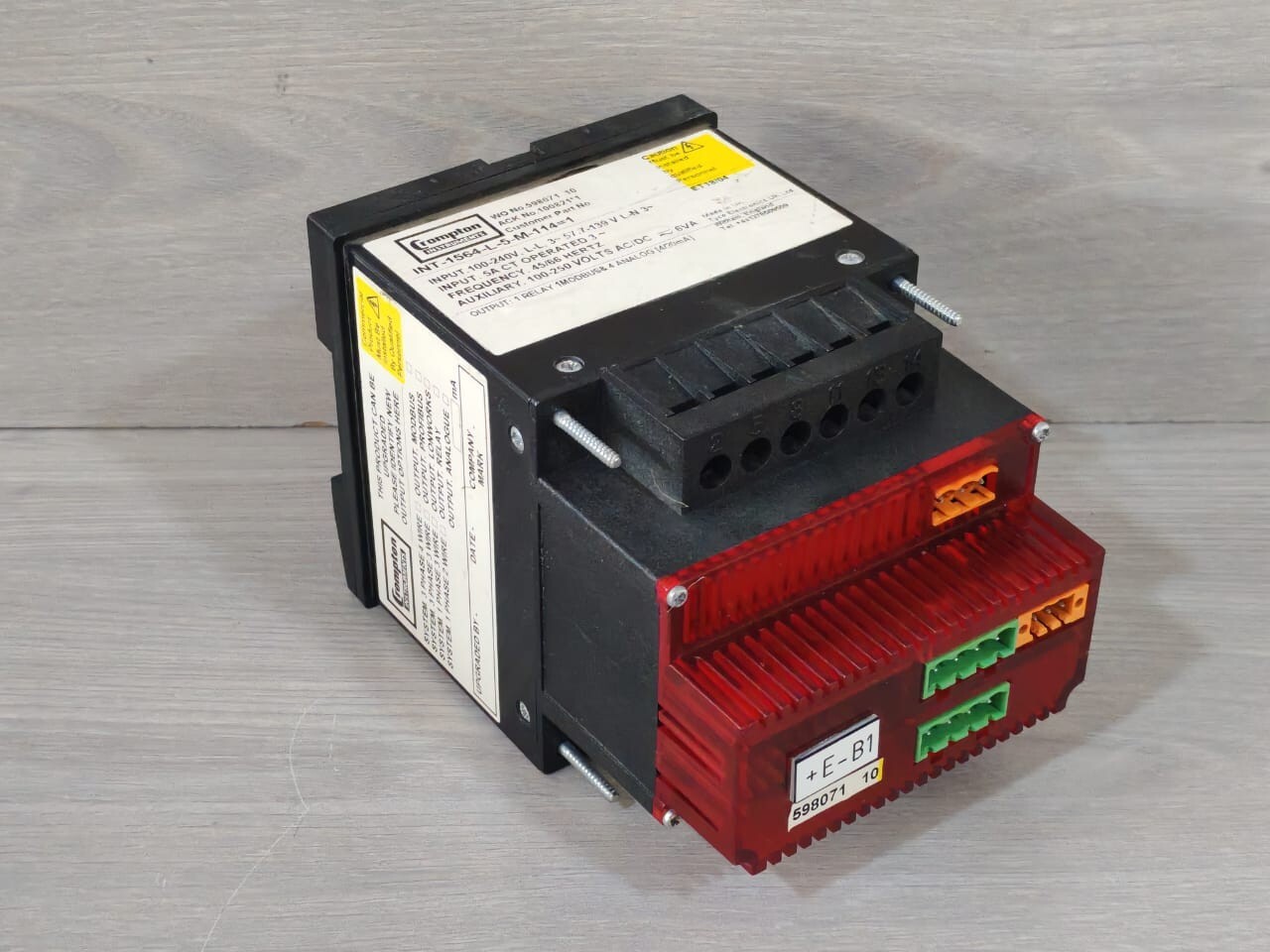 Crompton INT-1564-L-5-M-114=1 Crompton INT-1564-L-5-M-114=1 9
