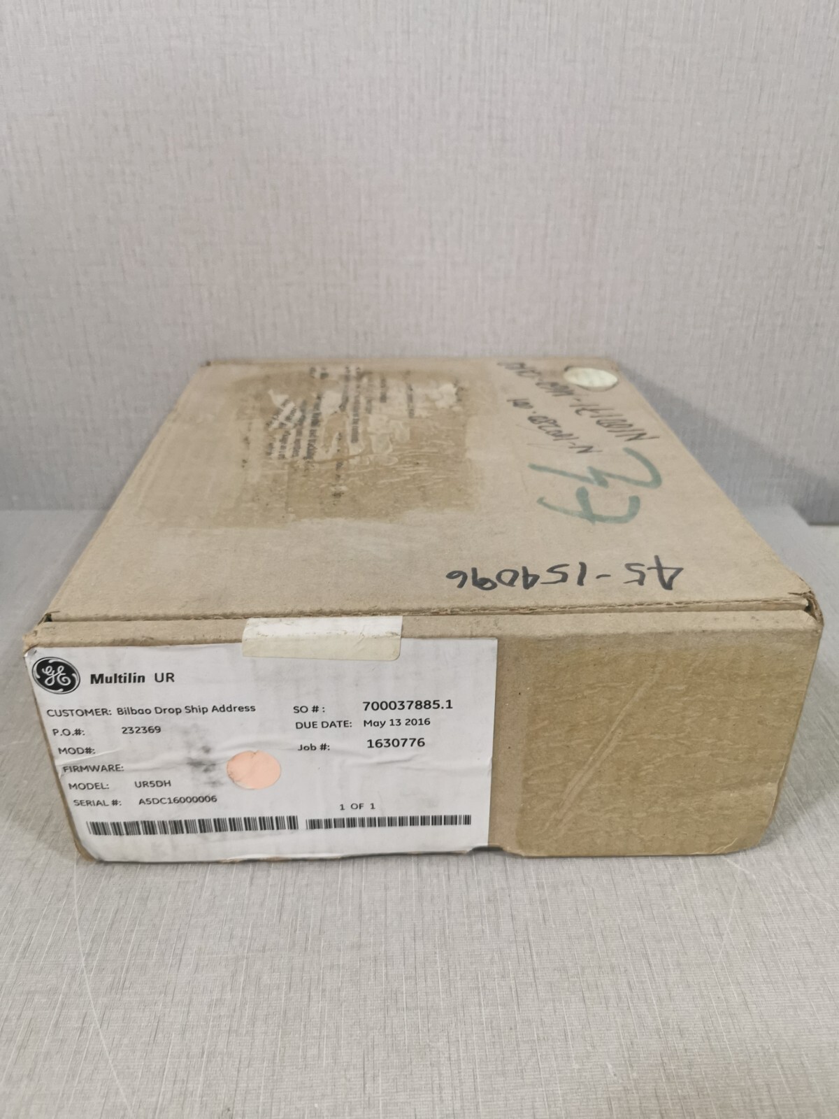 GE UR5DH GE MULTILIN UR5DH TRANSDUCER I/O MODULE 4