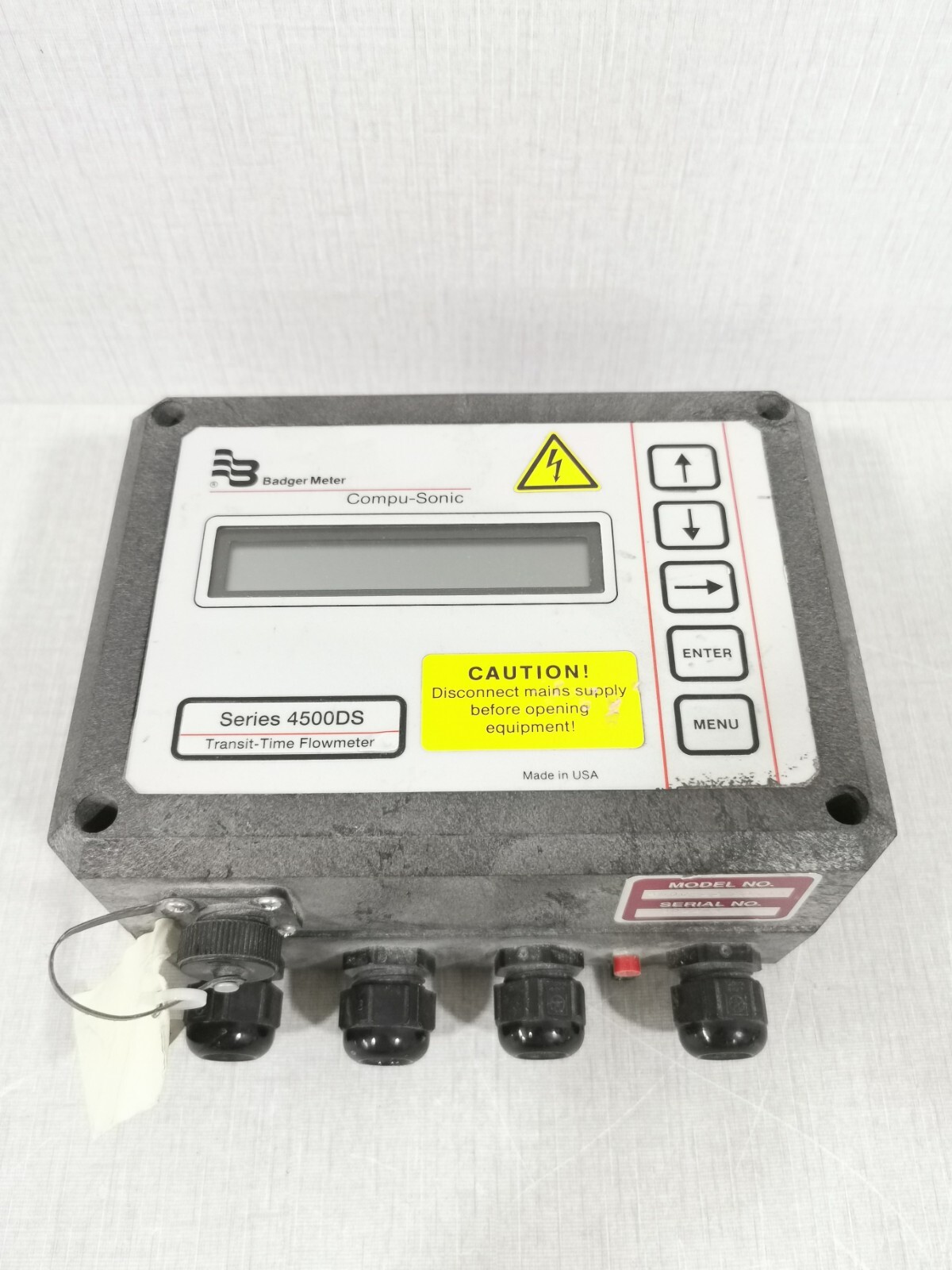 Badger Meter Compu-Sonic Series 4500DS Transit-Time Flowmeter 4500-12 R1.1.3