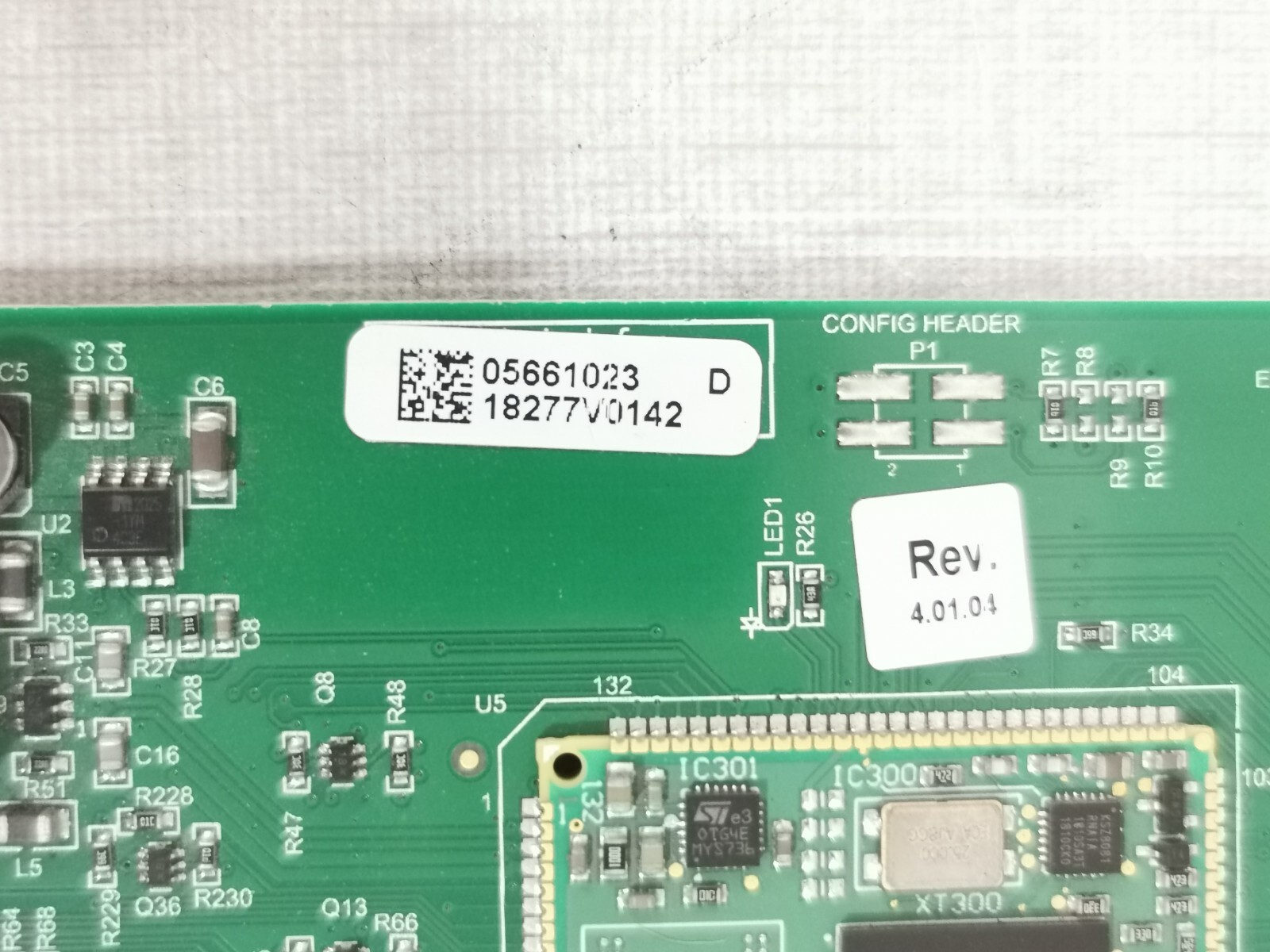 Unbranded 05661023 / 18277V0142 05661023 / 18277V0142 D Board Rev. 4.01.04 2