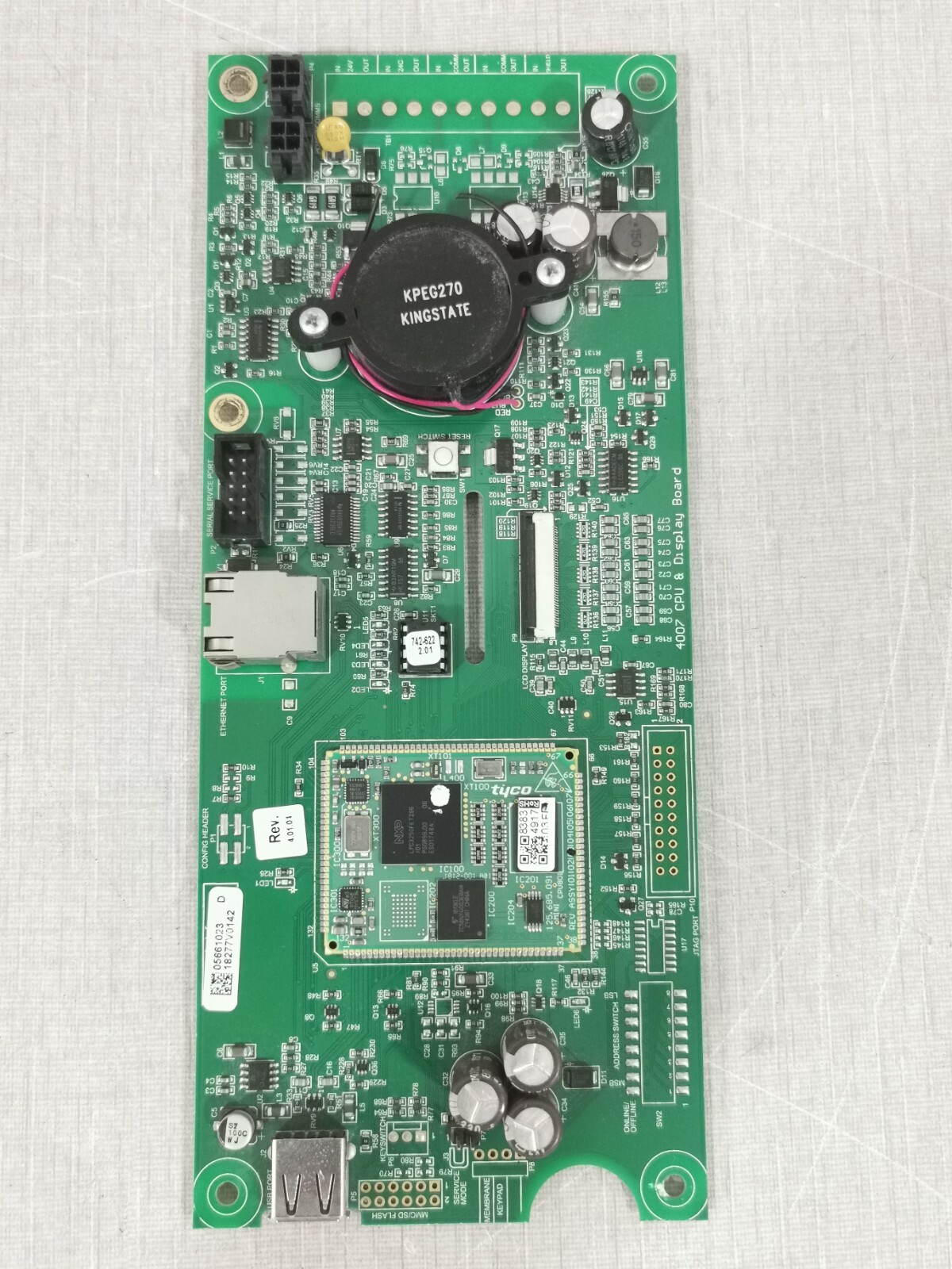 05661023 / 18277V0142 D Board Rev. 4.01.04