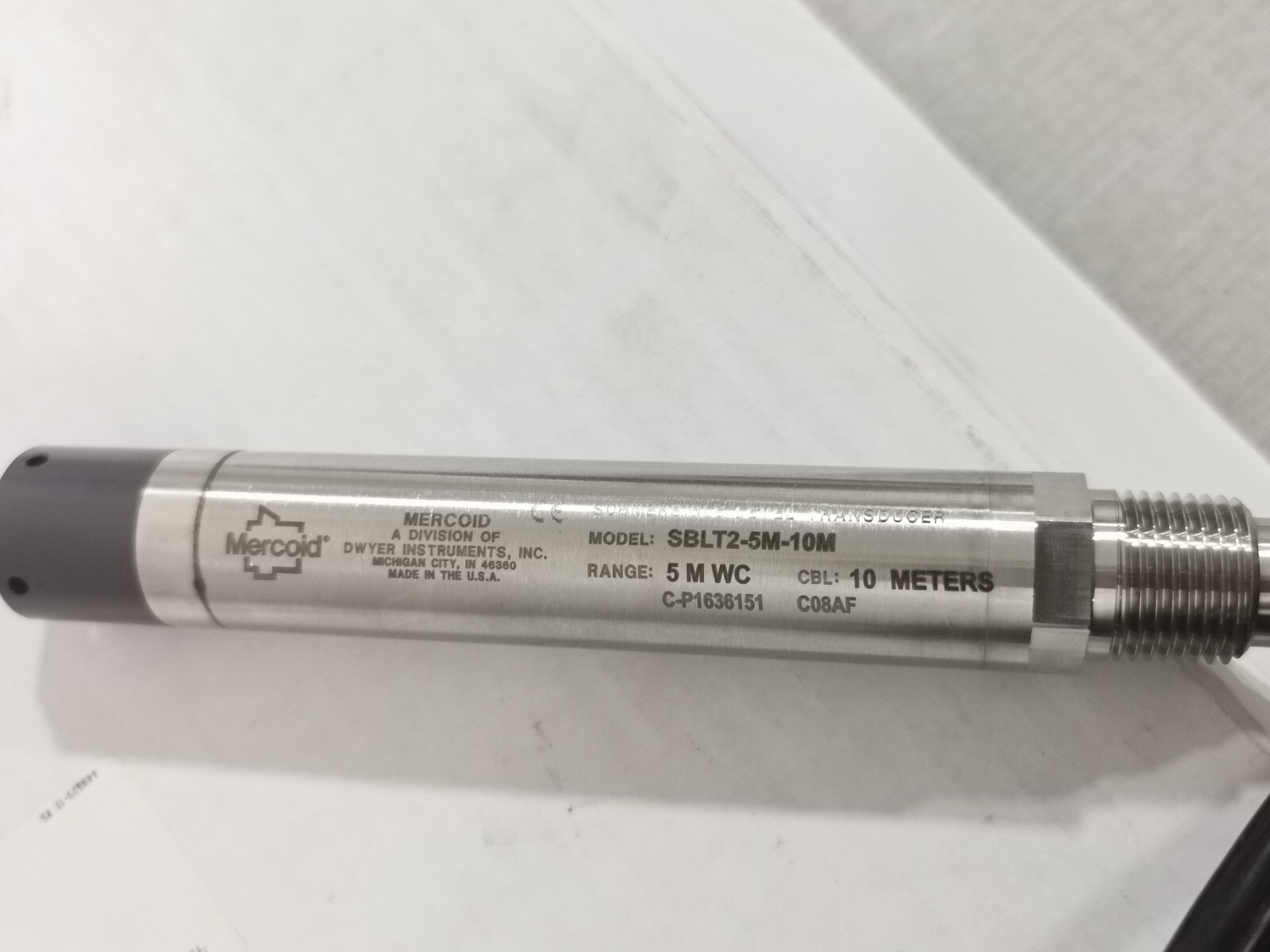 MERCOID SBLT2-5M-10M MERCOID SBLT2-5M-10M Level Transmitter 2