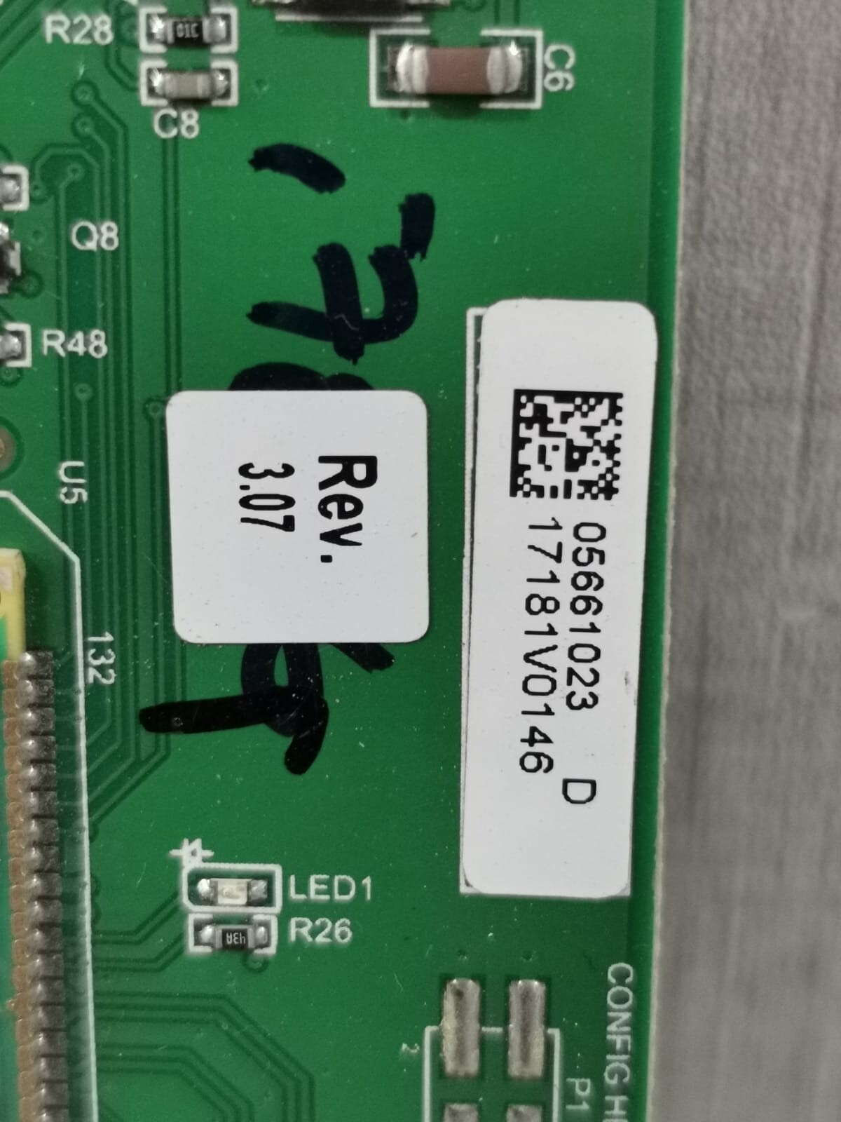 Unbranded 05661023 / 17181V0146 05661023 / 17181V0146 D Board Rev. 3.07 2