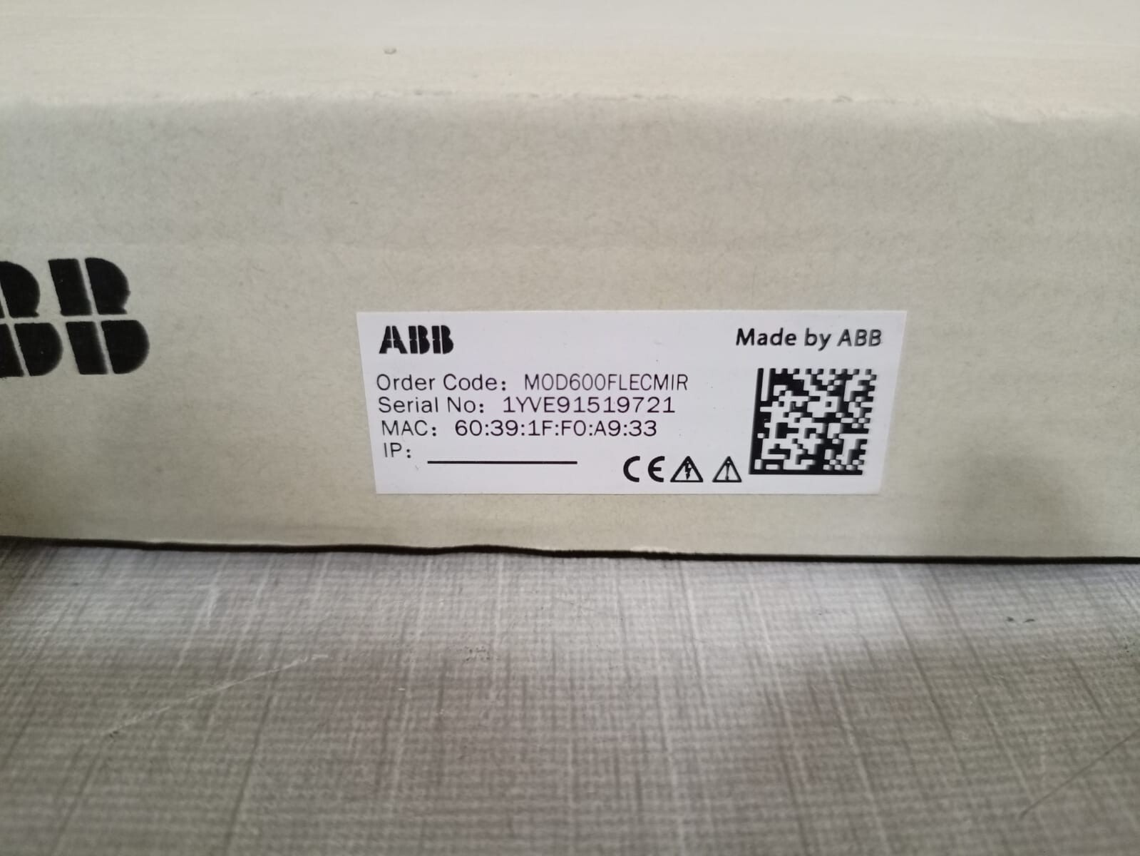 ABB MOD600FLECMIR ABB RIO600 / LECM POWER SUPPLY MODULE MOD600FLECMIR 7