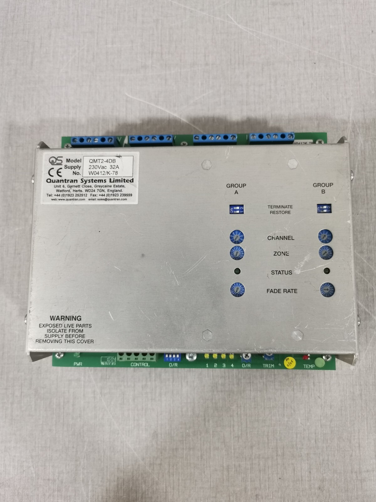 Quantran Systems QMT2-4DB Control Unit