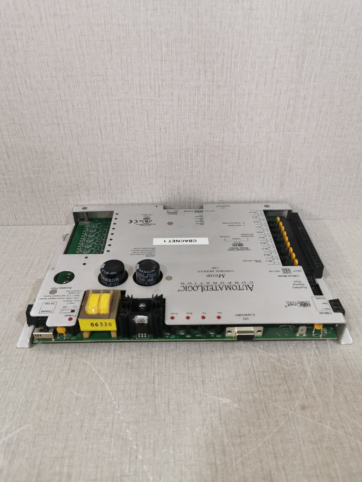 BACnet M0100 BACnet M0100 Control Module AutomatedLogic 3