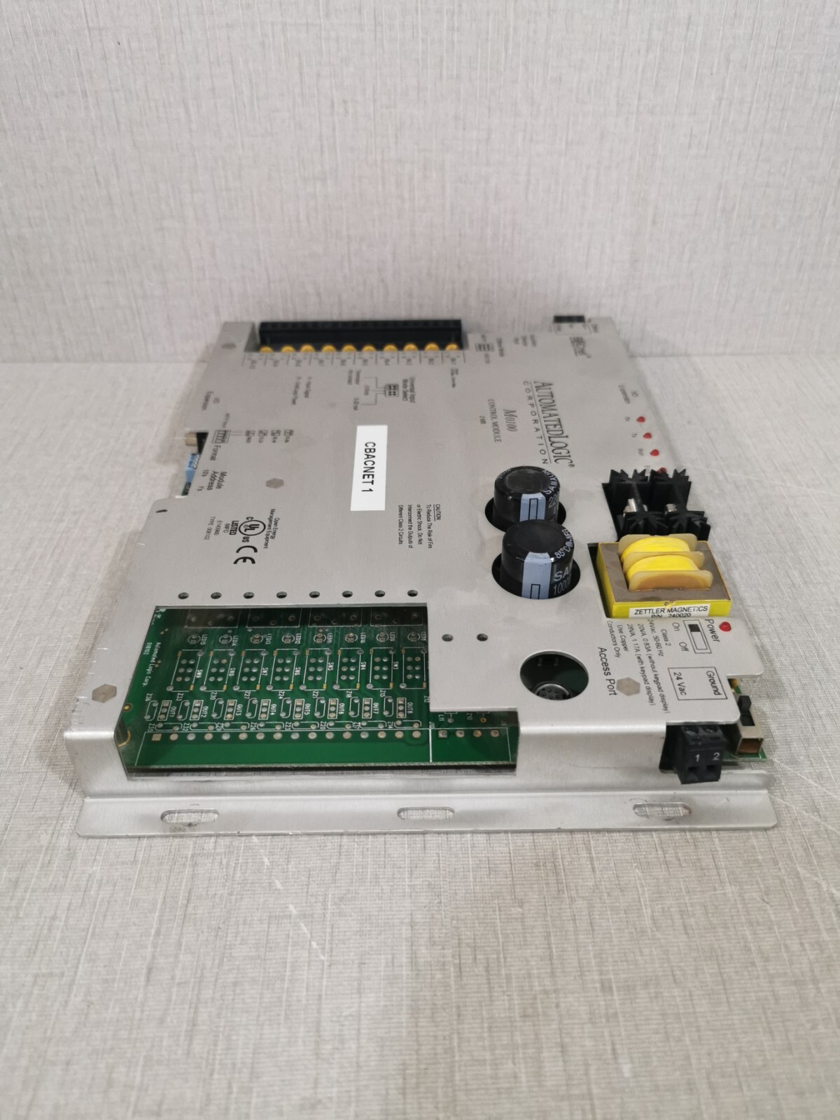 BACnet M0100 BACnet M0100 Control Module AutomatedLogic 4