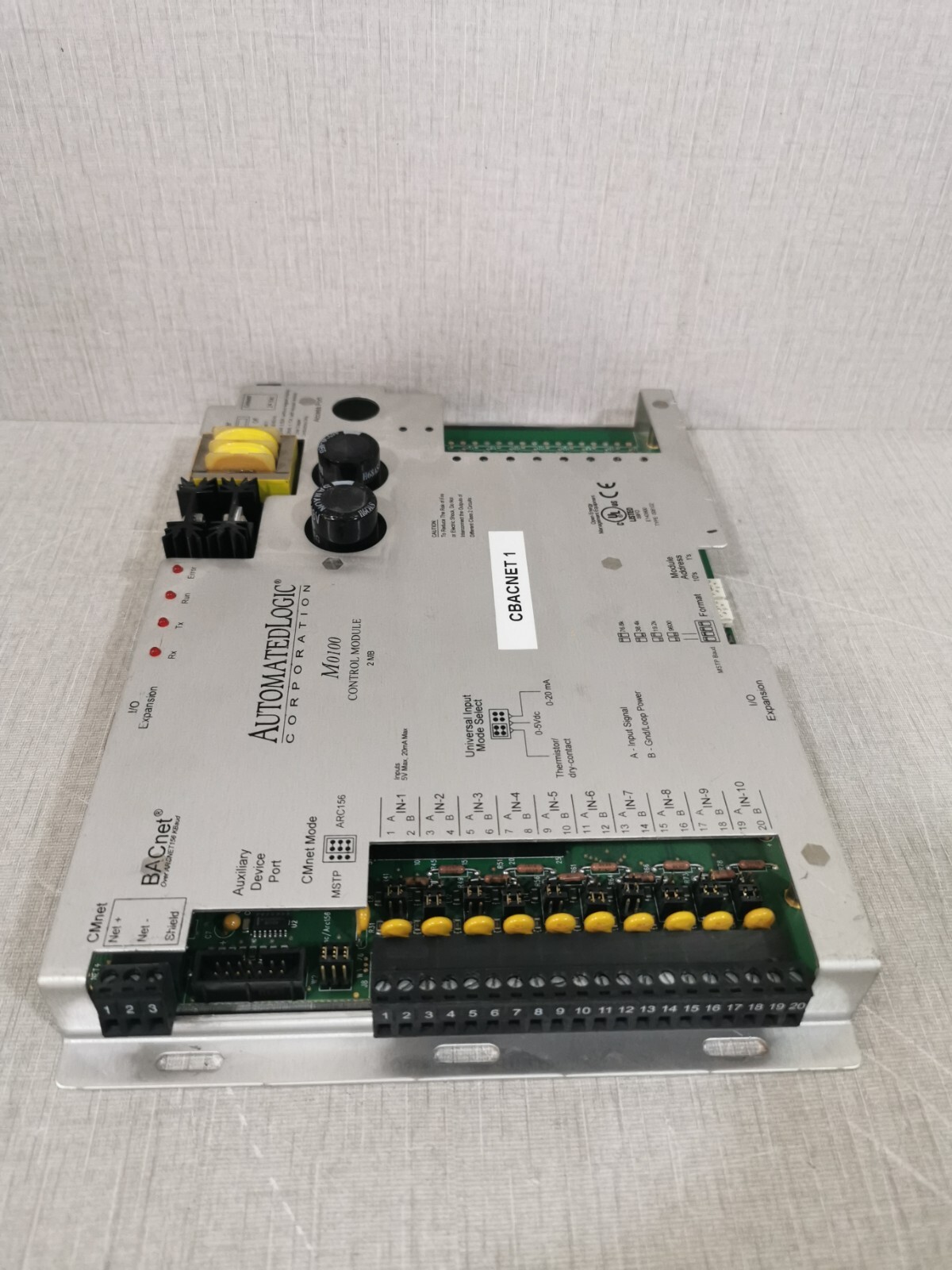 BACnet M0100 BACnet M0100 Control Module AutomatedLogic 5