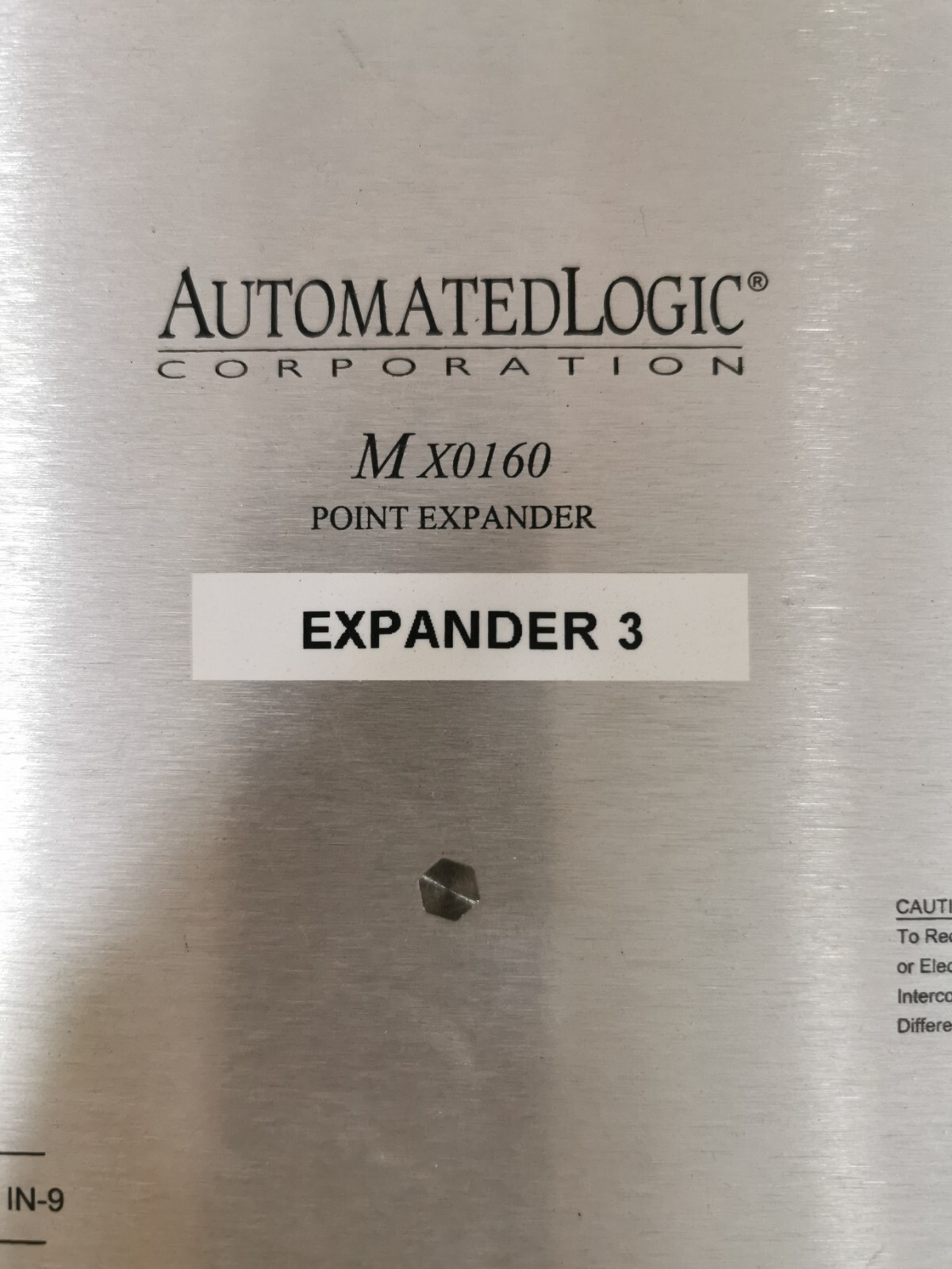 AutomatedLogic MX0160 AutomatedLogic MX0160 POINT EXPANDER 3 2