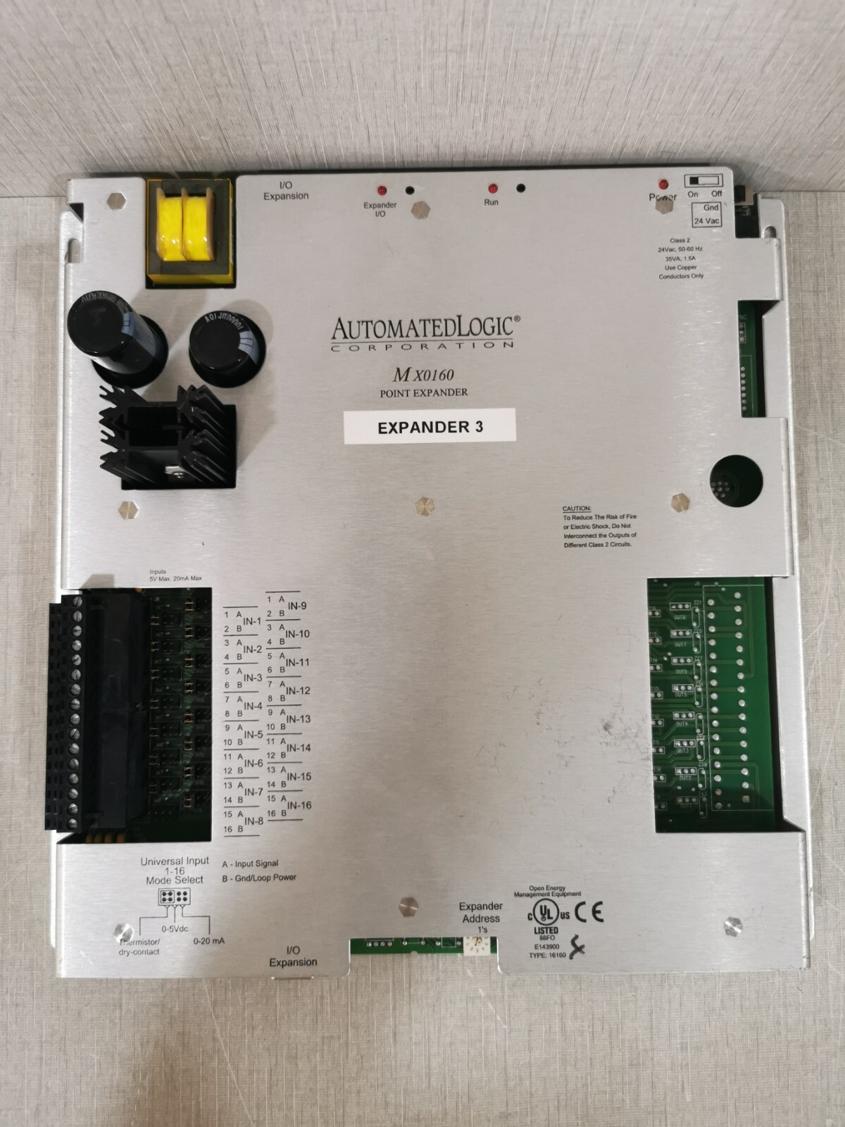 AutomatedLogic MX0160 POINT EXPANDER 3