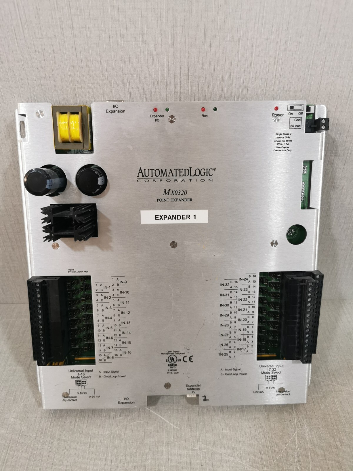AutomatedLogic MX0320 POINT EXPANDER 1