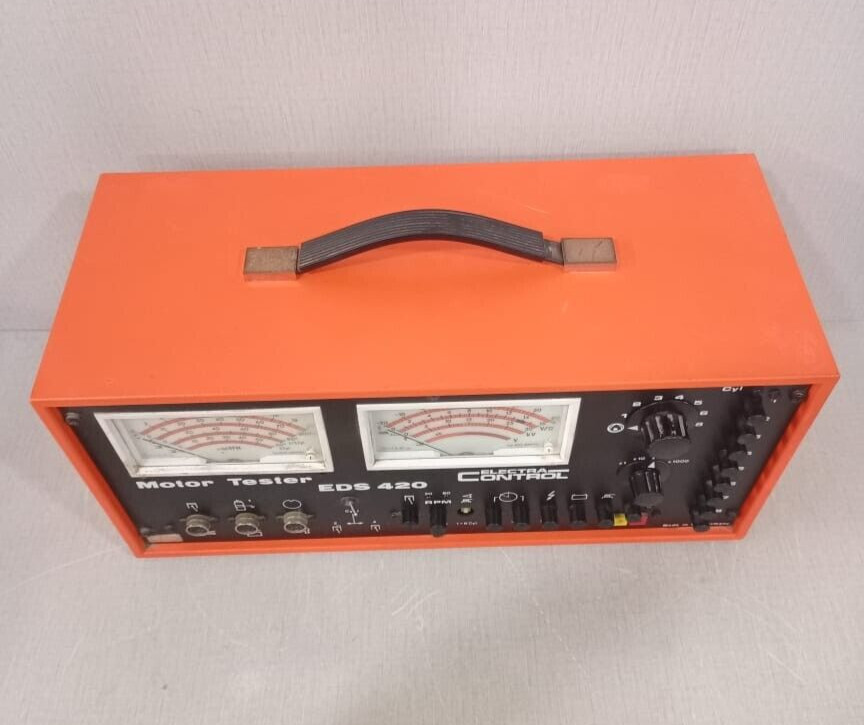 Unbranded EDS 420 ELECTRA CONTROL EDS 420 MOTOR TESTER TYP 420I - MISSING BUTTONS 2