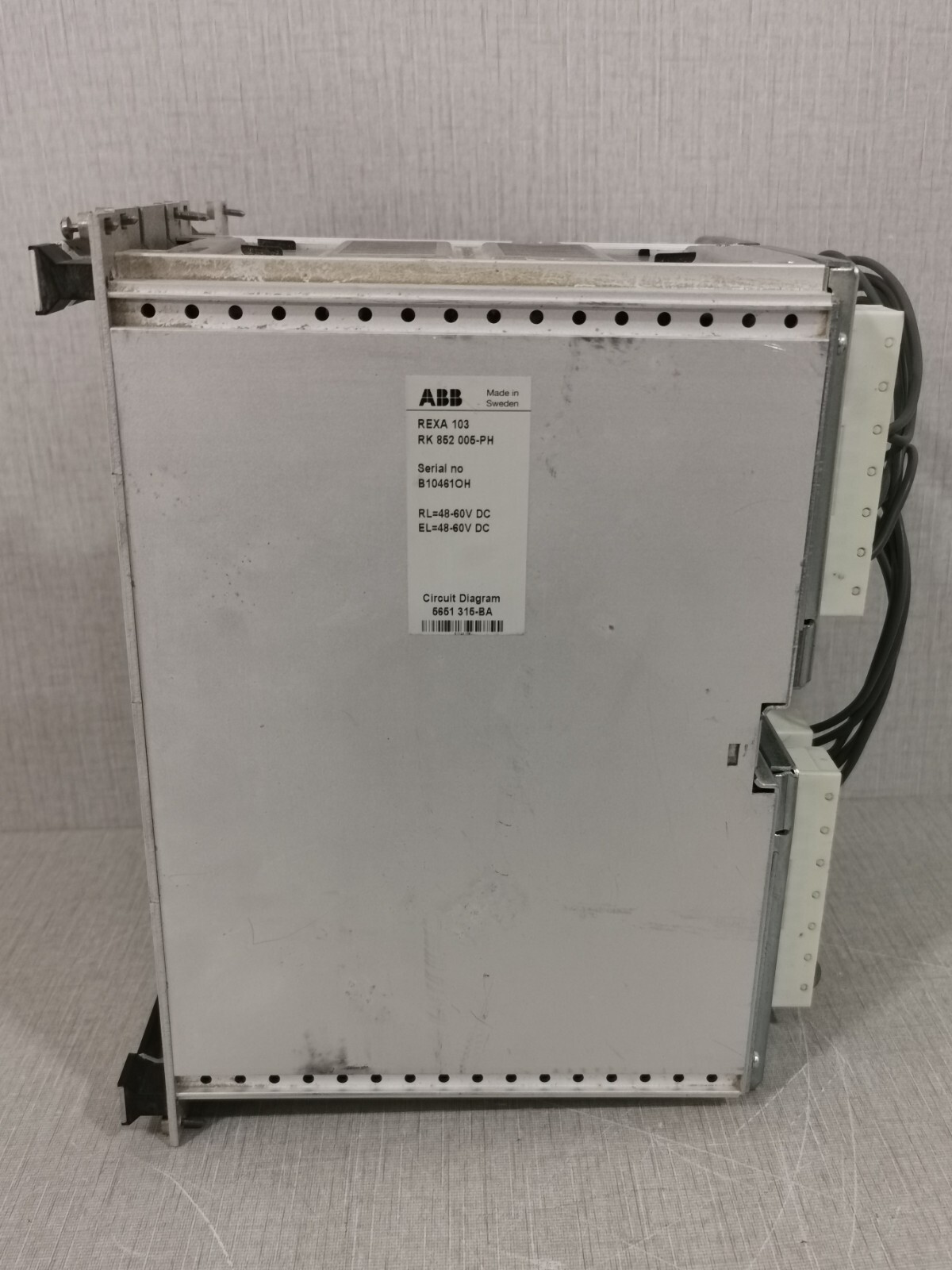 ABB REXA 103 / RK 852 005-PH ABB REXA 103 / RK 852 005-PH Circuit Diagram 8