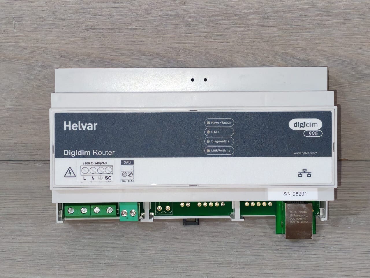 Helvar 905 HELVAR 905 DIGIDIM ROUTER-SINGLE SUBNET 3