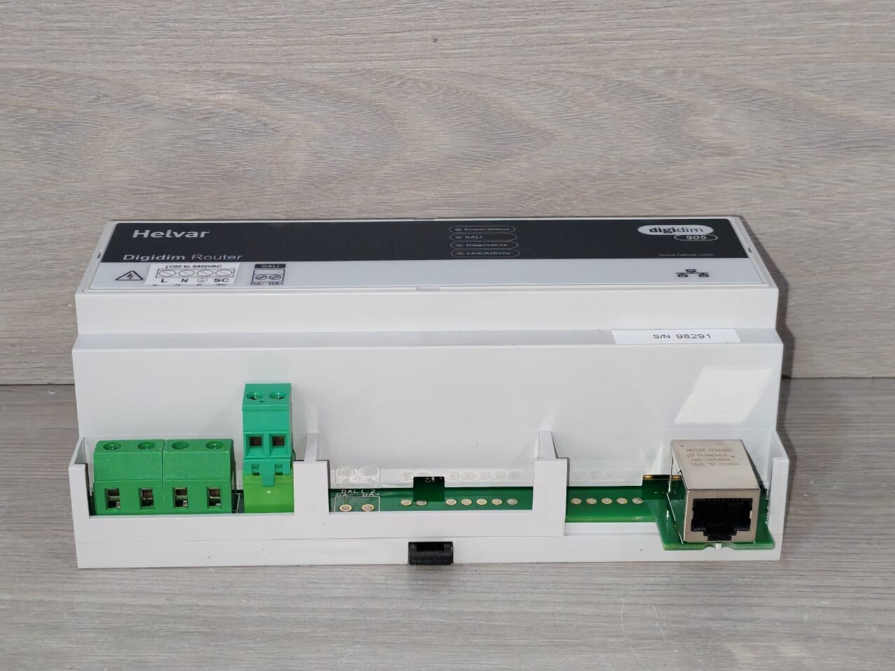 Helvar 905 HELVAR 905 DIGIDIM ROUTER-SINGLE SUBNET 9