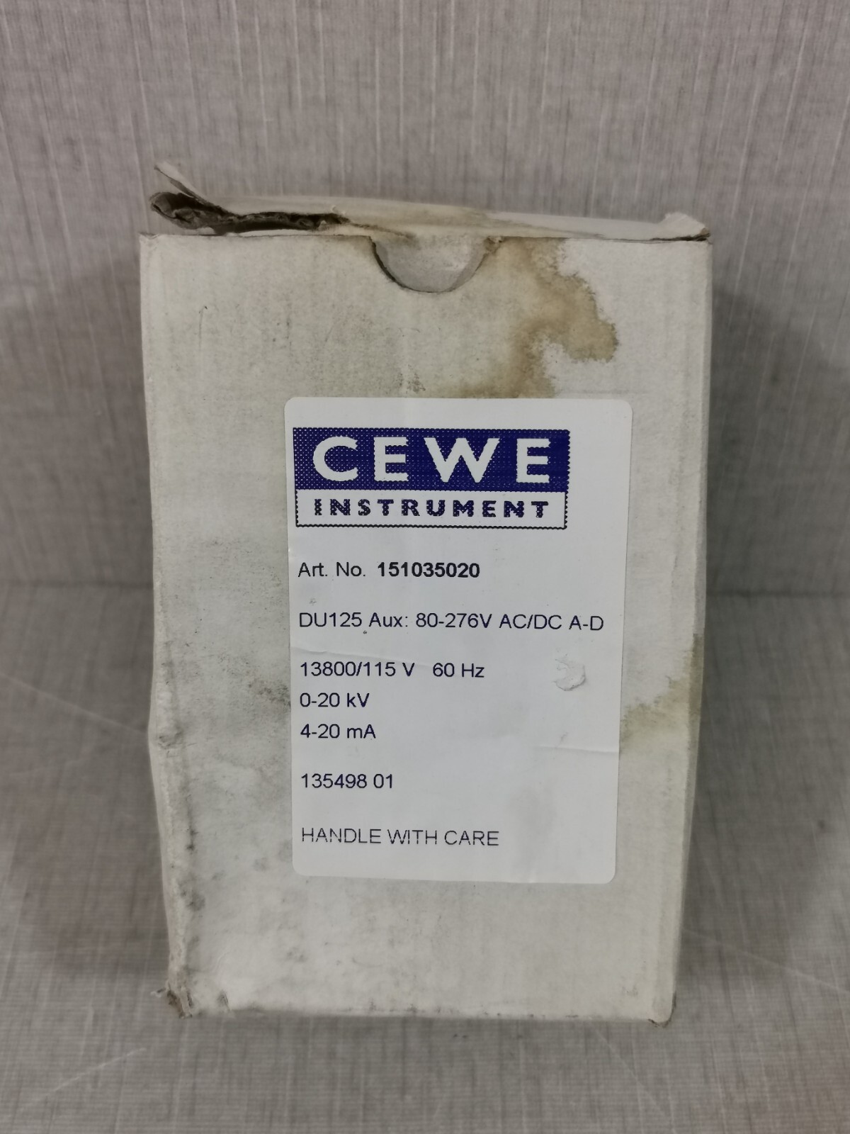 CEWE DU125 CEWE DU125 Discrete Transducer 6